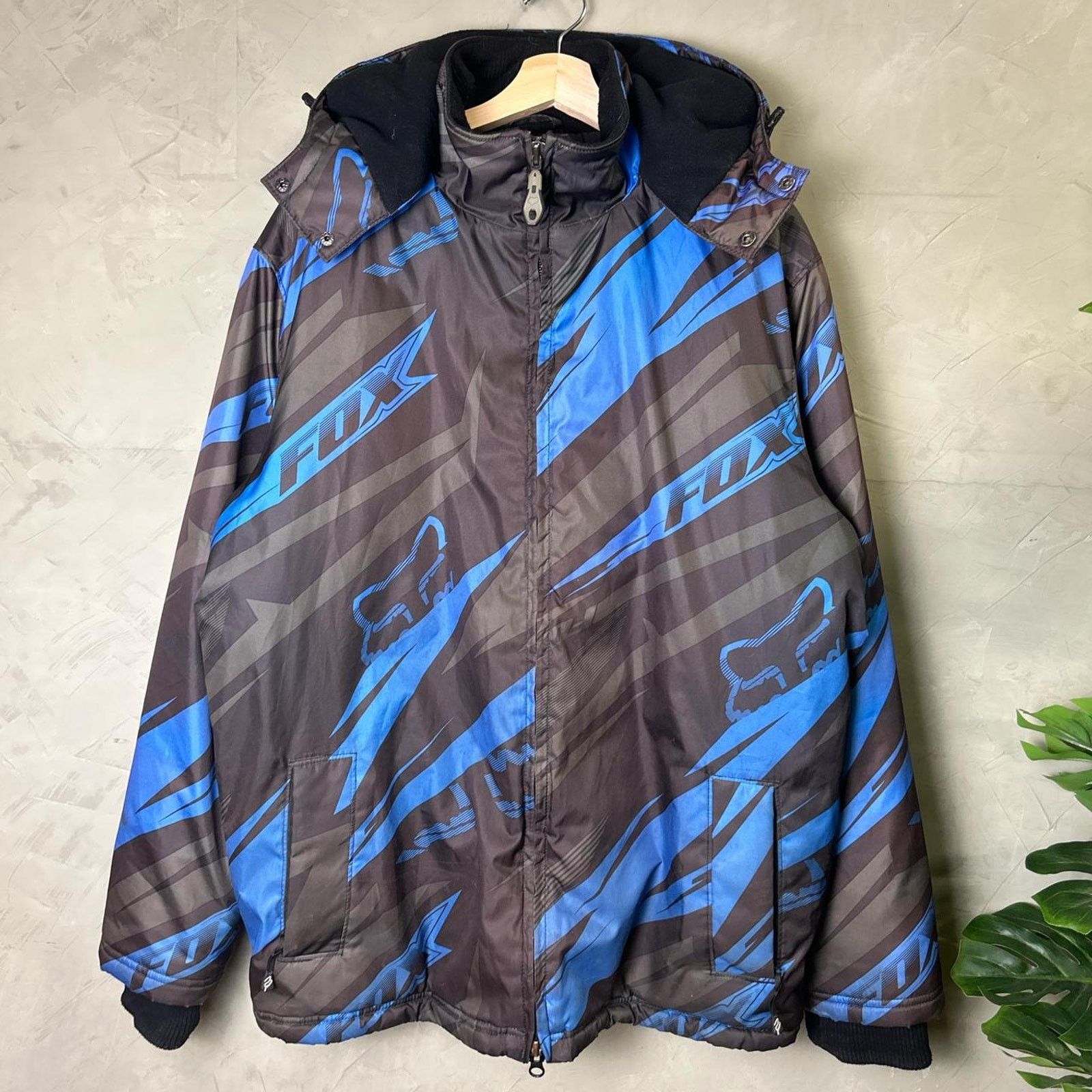 Fox Racing Fox Racing Y2K Winter Snowboarding Large Zip Up Jacket Size US L / EU 52-54 / 3 - 1 Thumbnail