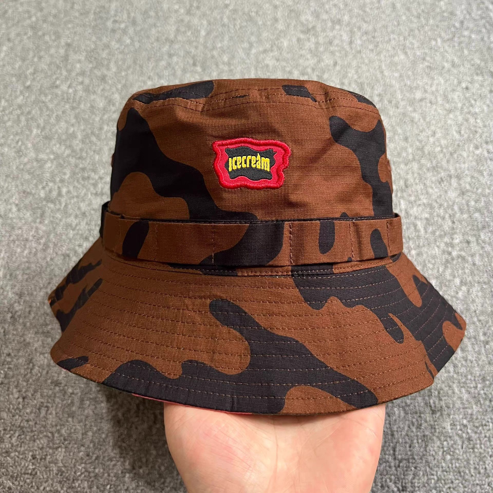 Billionaire Boys Club BBC ICECREAM Embroidered Reversible Bucket Hat Q7 Size ONE SIZE - 1 Thumbnail