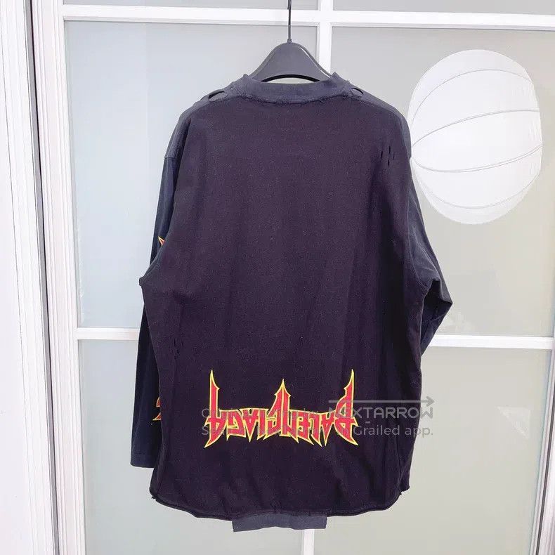 Balenciaga Balenciaga Logo Letter Speed Hunter Print Inverted Short S Size US S / EU 44-46 / 1 - 2 Thumbnail