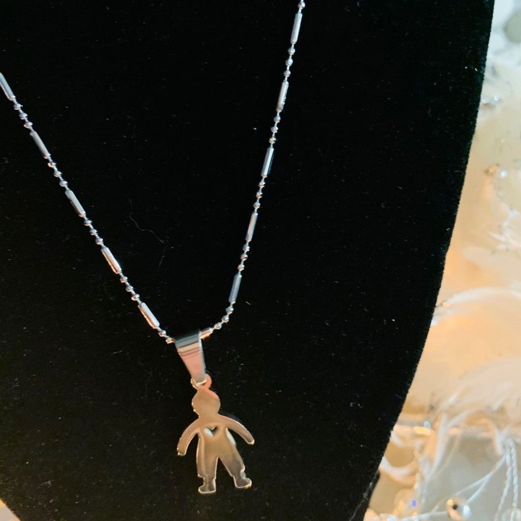 Other Stainless Steel Boy Necklace set Size ONE SIZE - 4 Thumbnail