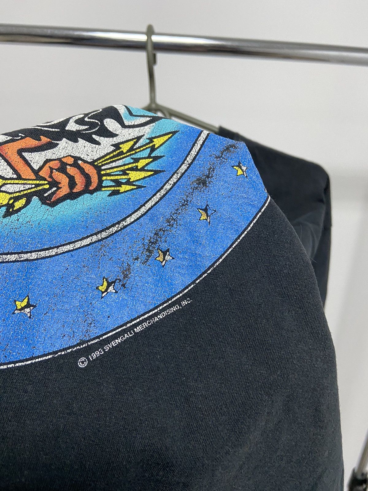 Aerosmith × Vintage Aerosmith T shirt Rock Band Aero Force One 1993 Vintage Size US M / EU 48-50 / 2 - 5 Thumbnail