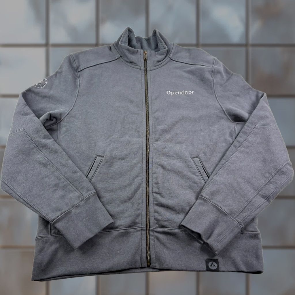 Vintage VINTAGE American Giant Jacket Men L Gray Bomber Full Zip Heavyweight Workwear Size US L / EU 52-54 / 3 - 1 Thumbnail