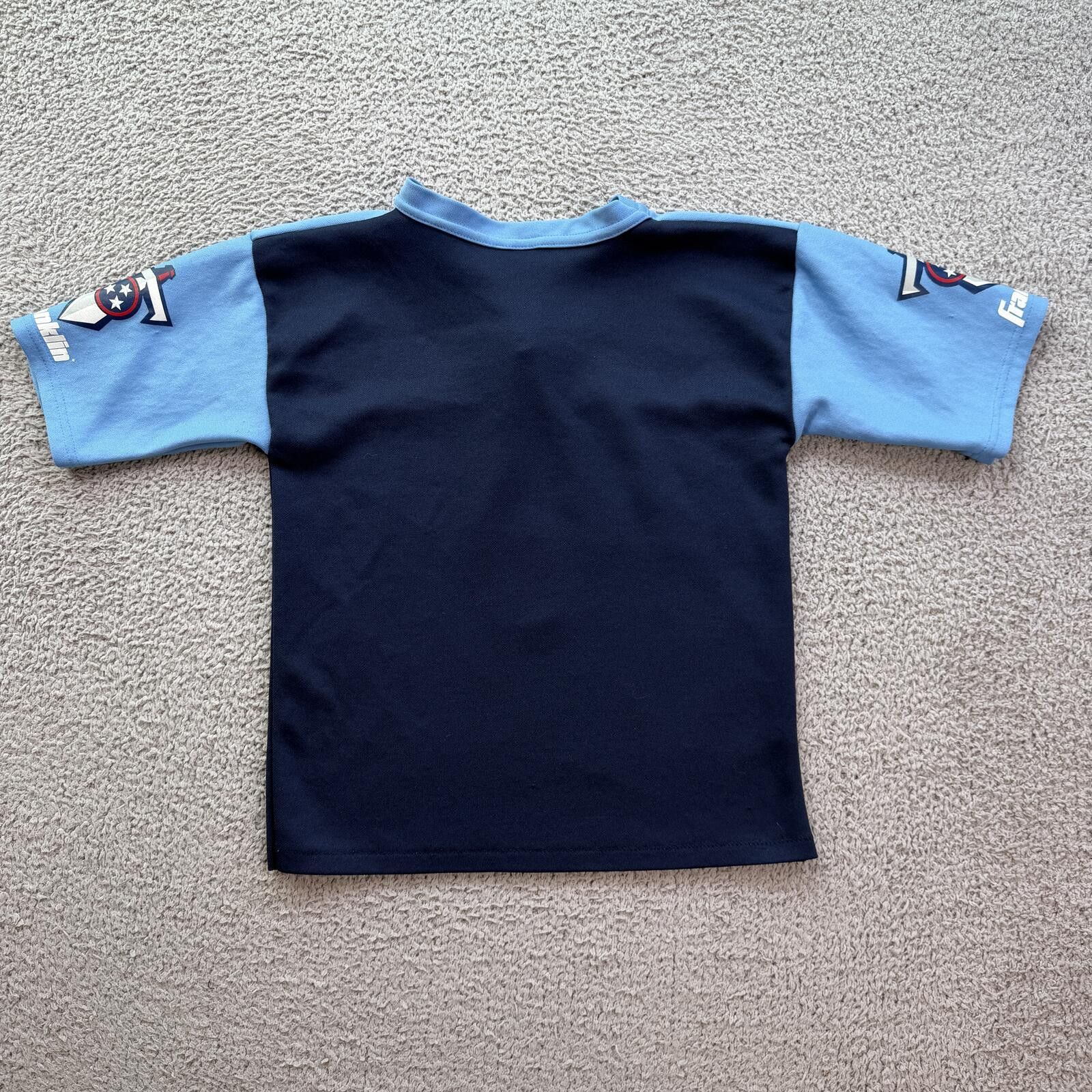 Franklin & Marshall Vintage Tennessee Titans Youth Jersey M Franklin NFL Shirt Size ONE SIZE - 2 Thumbnail