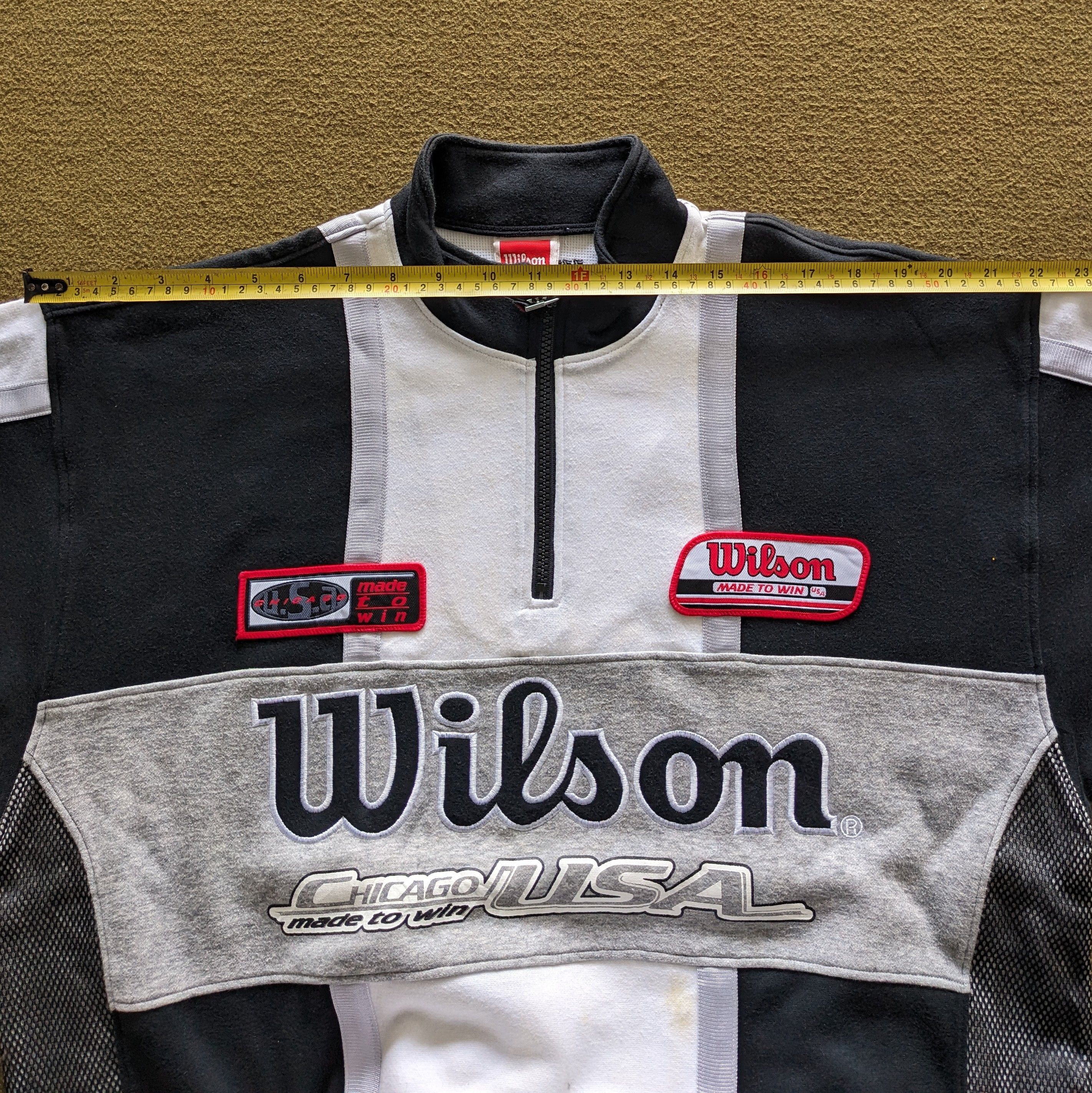 Vintage Vintage WILSON CHICAGO USA Sportswear style Sweatshirt Size US L / EU 52-54 / 3 - 7 Thumbnail
