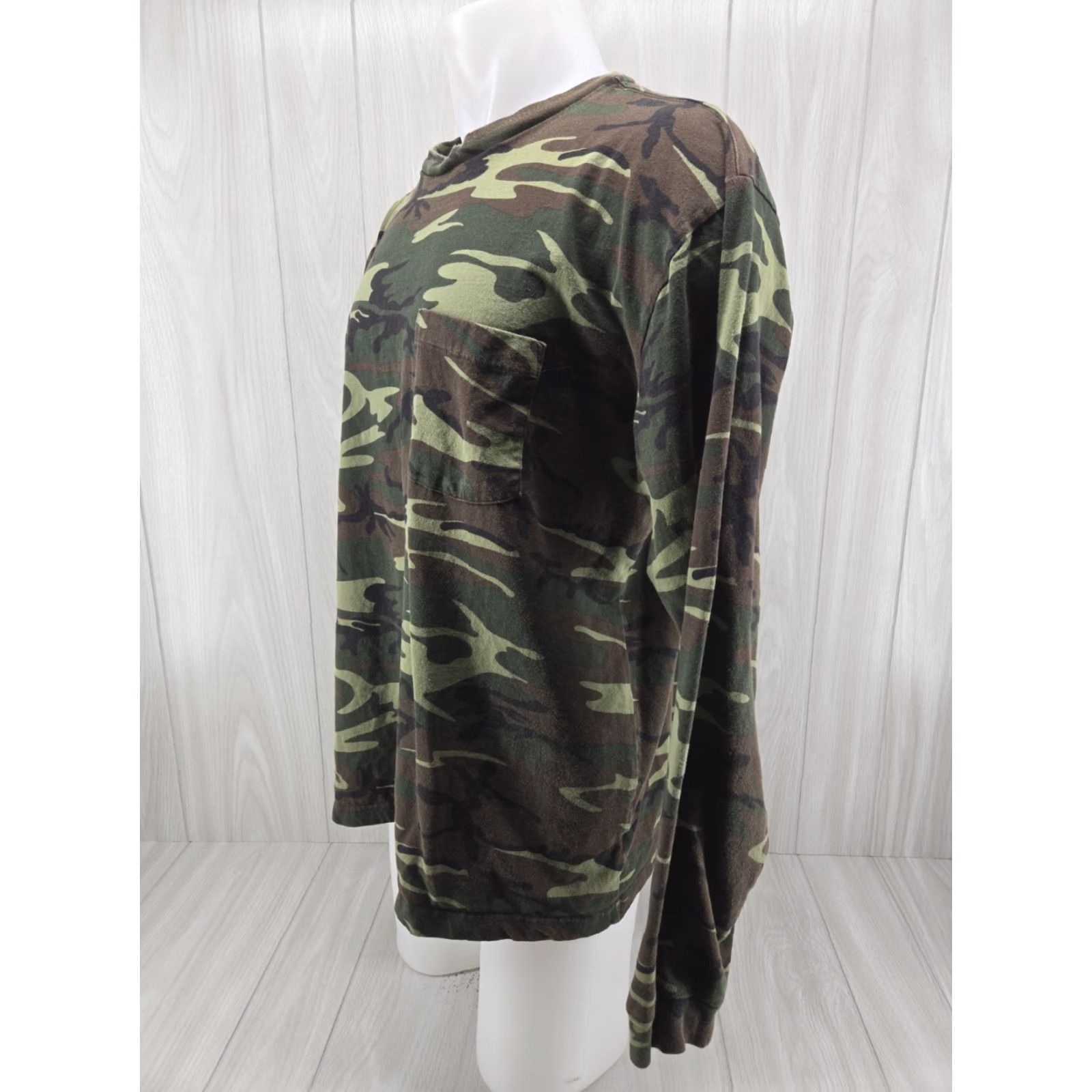Vintage VINTAGE RedHead Camo Shirt Mens 2XL Woodland Long Sleeve Shirt Mens 2XL Woodland Long Sleeve Size US XXL / EU 58 / 5 - 2 Thumbnail