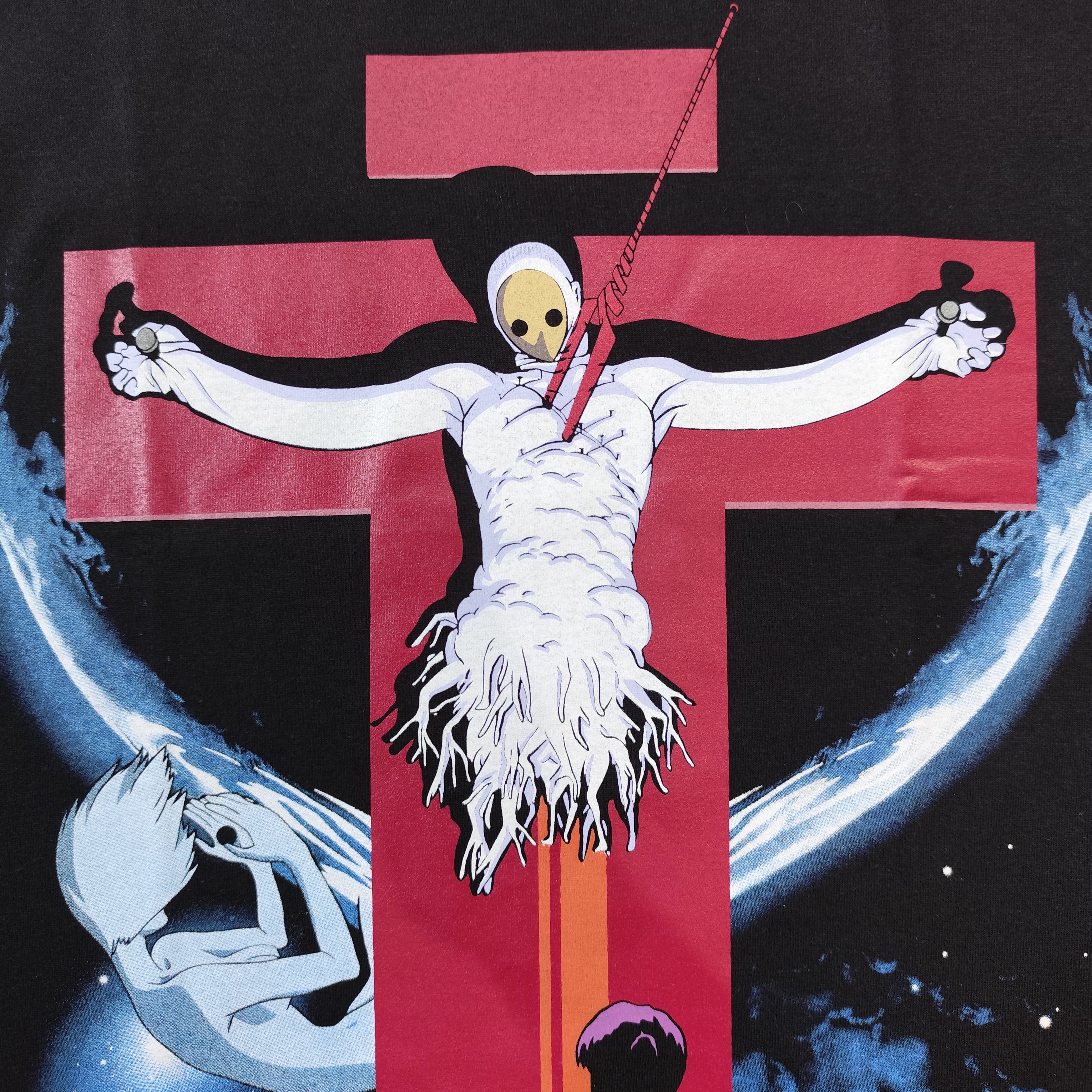 Anime × Japanese Brand × Vintage NEON GENESIS EVANGELION ADAM LILITH MISATO REI RARE ANIME Size US XL / EU 56 / 4 - 4 Thumbnail