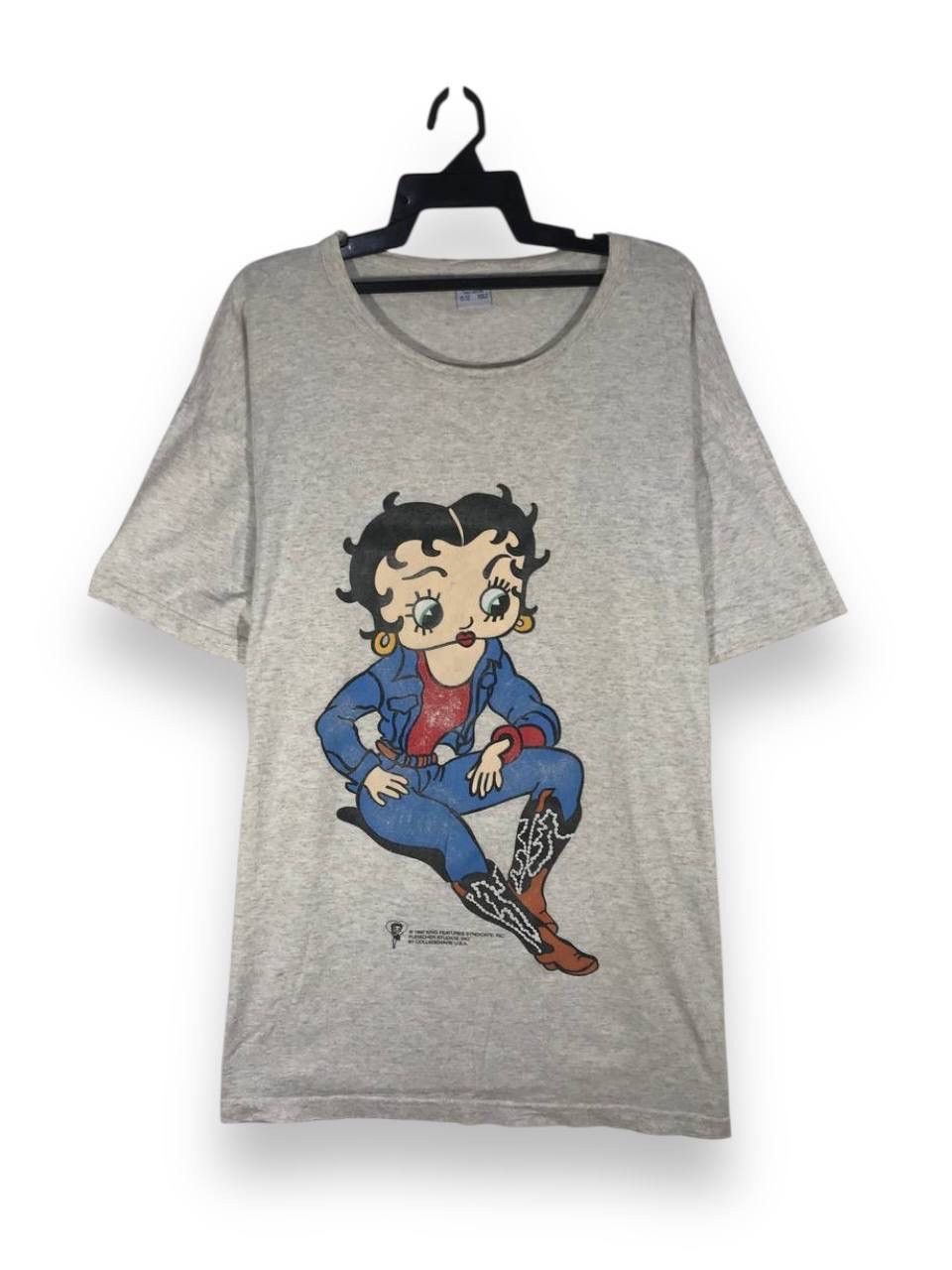 Vintage vintage 1997 betty boop cartoon western style Size US XXL / EU 58 / 5 - 1 Thumbnail