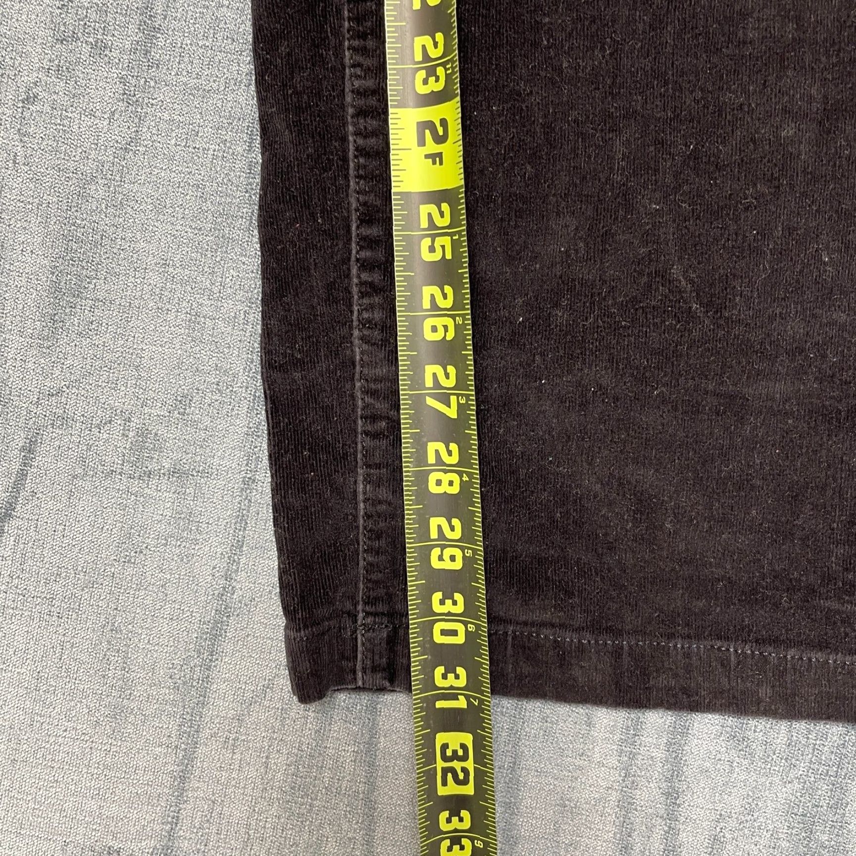Croft & Barrow Croft & Barrow Corduroy Pants Women 18 Short Dark Brown Cotton Stretch High Rise Pants Brown Women 18 Corduroy High Rise Casual Size 40" / US 18 - 7 Thumbnail