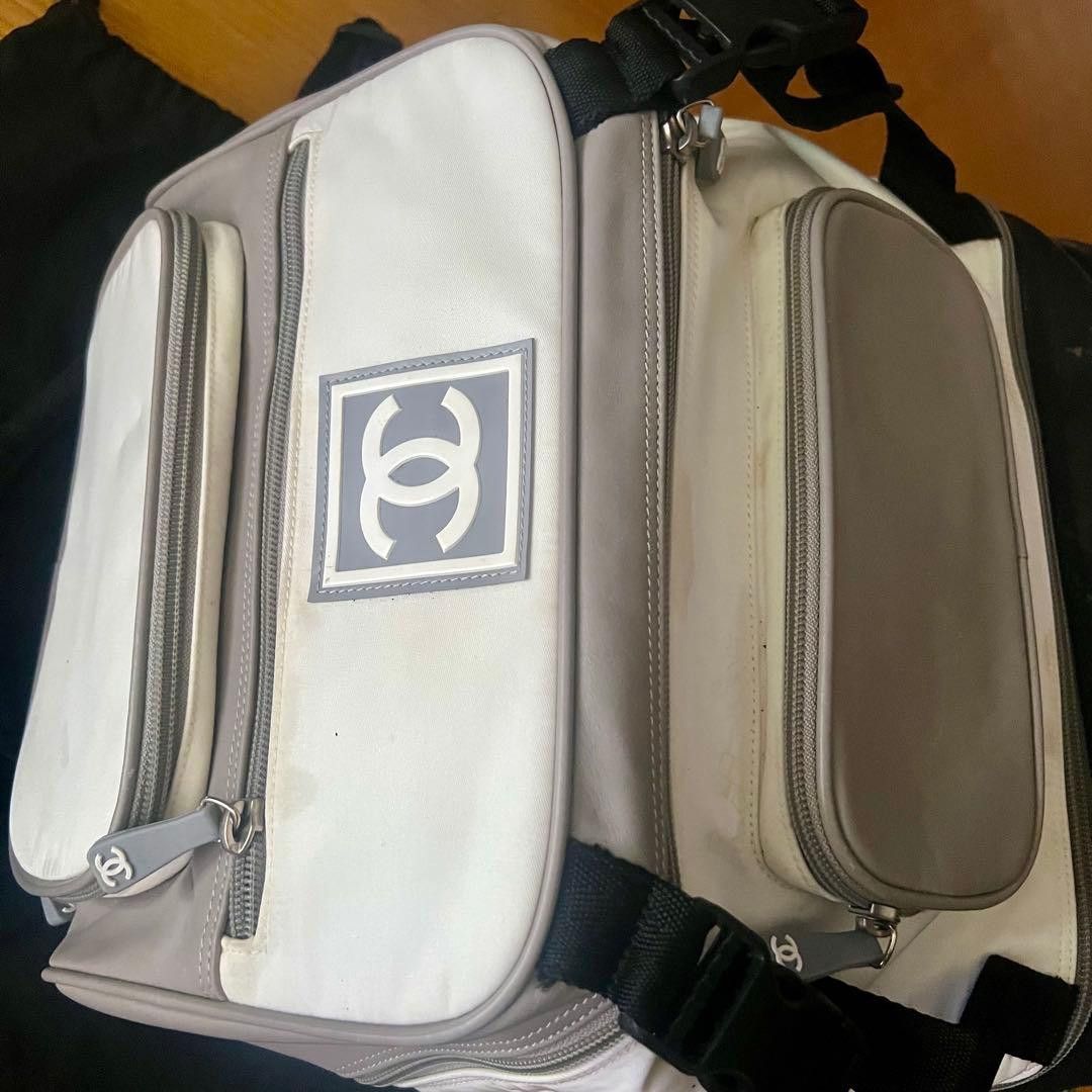Chanel CHANEL Sports/Nylon Backpack / Daypack White Size ONE SIZE - 10 Thumbnail