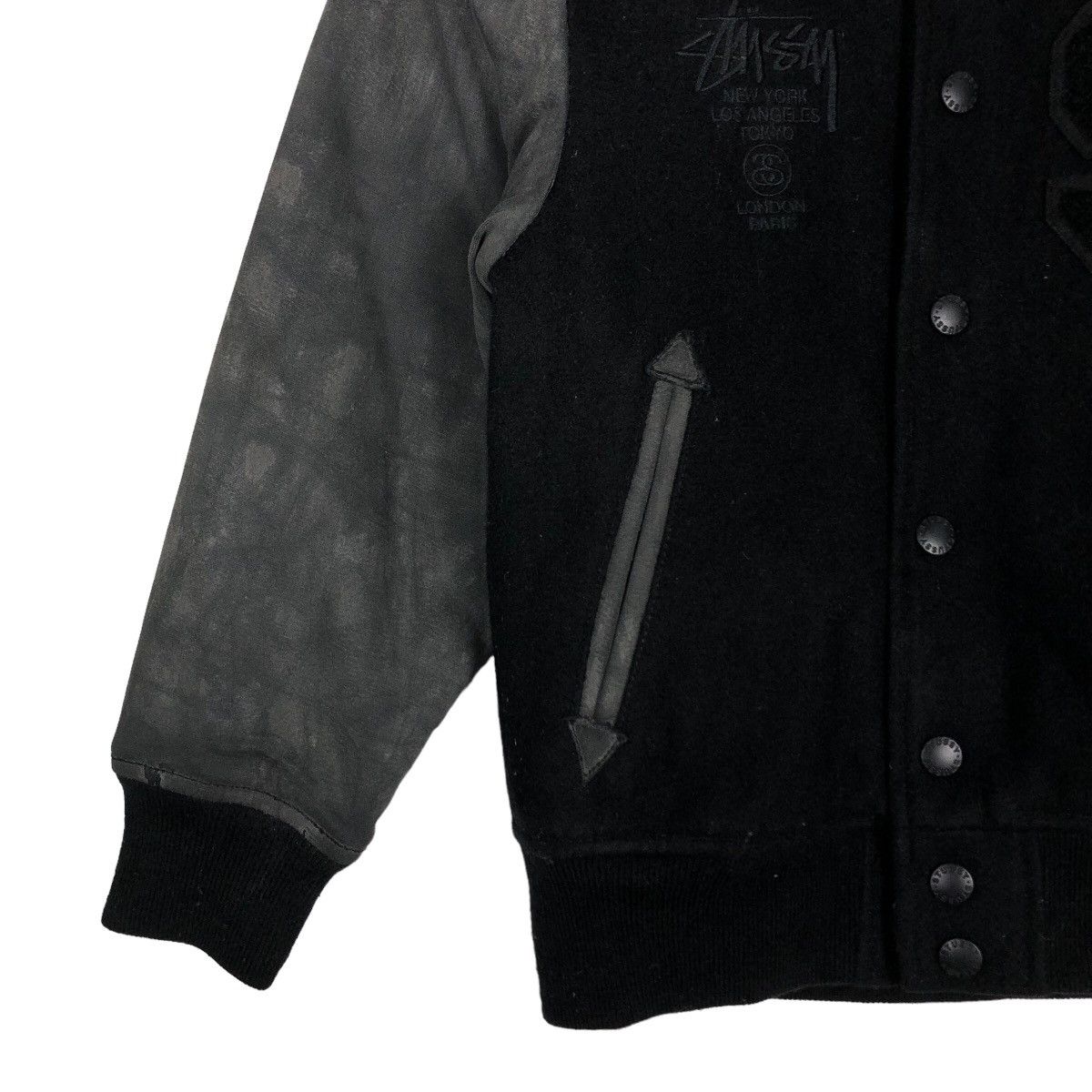 Stussy 🔥Vtg Varsity Jacket Stussy Big Logo For CHILDREN!! Size US M / EU 48-50 / 2 - 4 Thumbnail