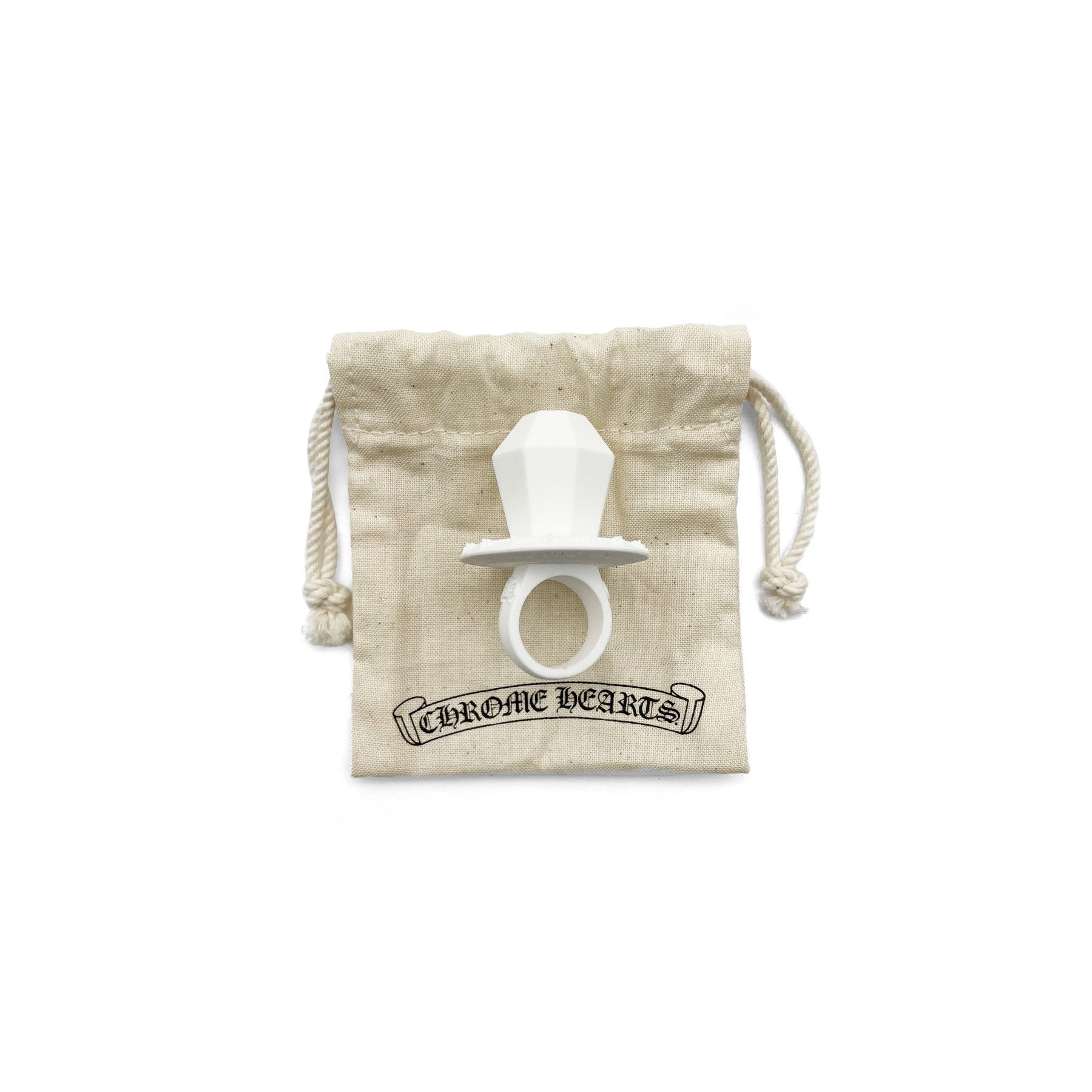 Chrome Hearts Chrome Hearts White Resin Pop Ring Size ONE SIZE - 4 Thumbnail