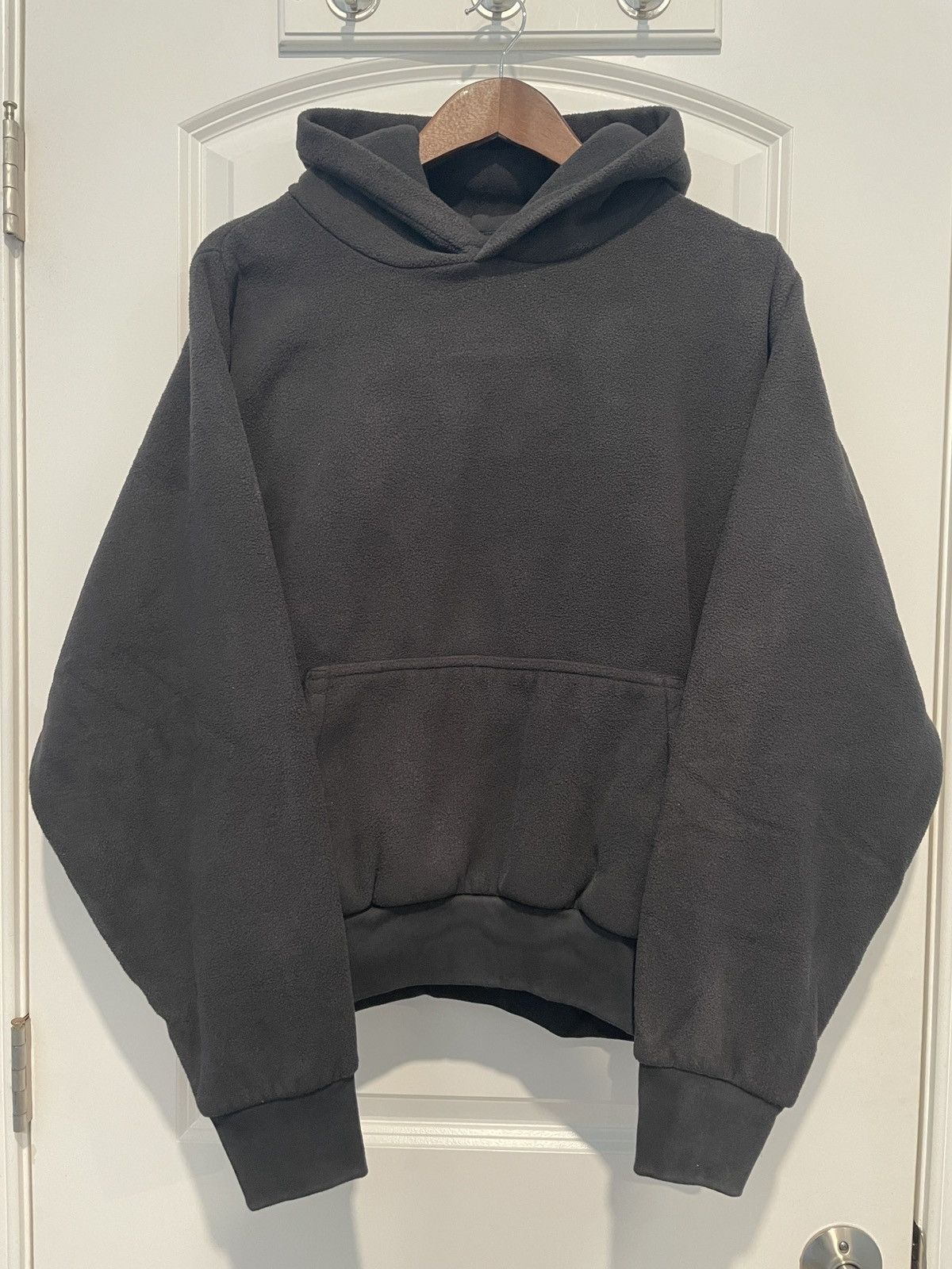 Gap × Kanye West × Yeezy Yeezy Gap Polar Fleece Hoodie Black