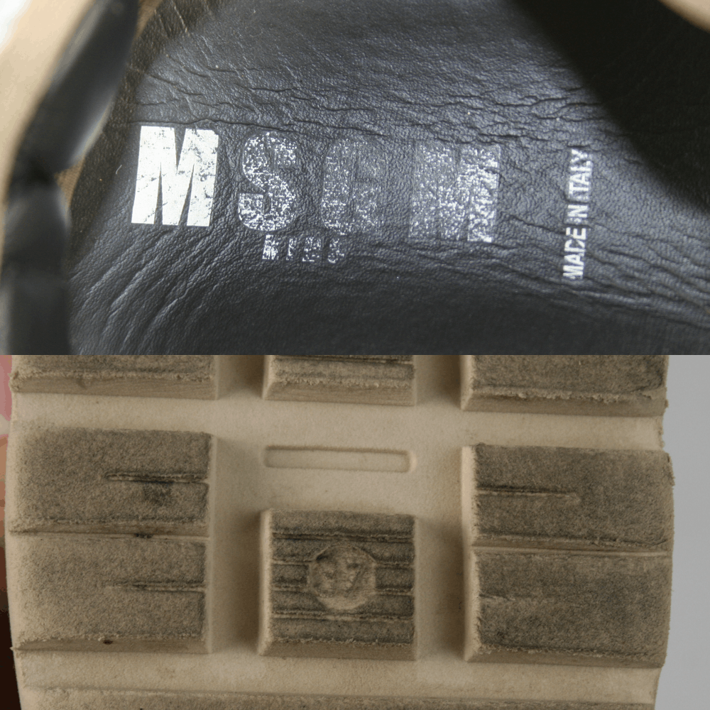 MSGM Kids Logo Sandals Size US 6 / IT 36 - 9 Thumbnail
