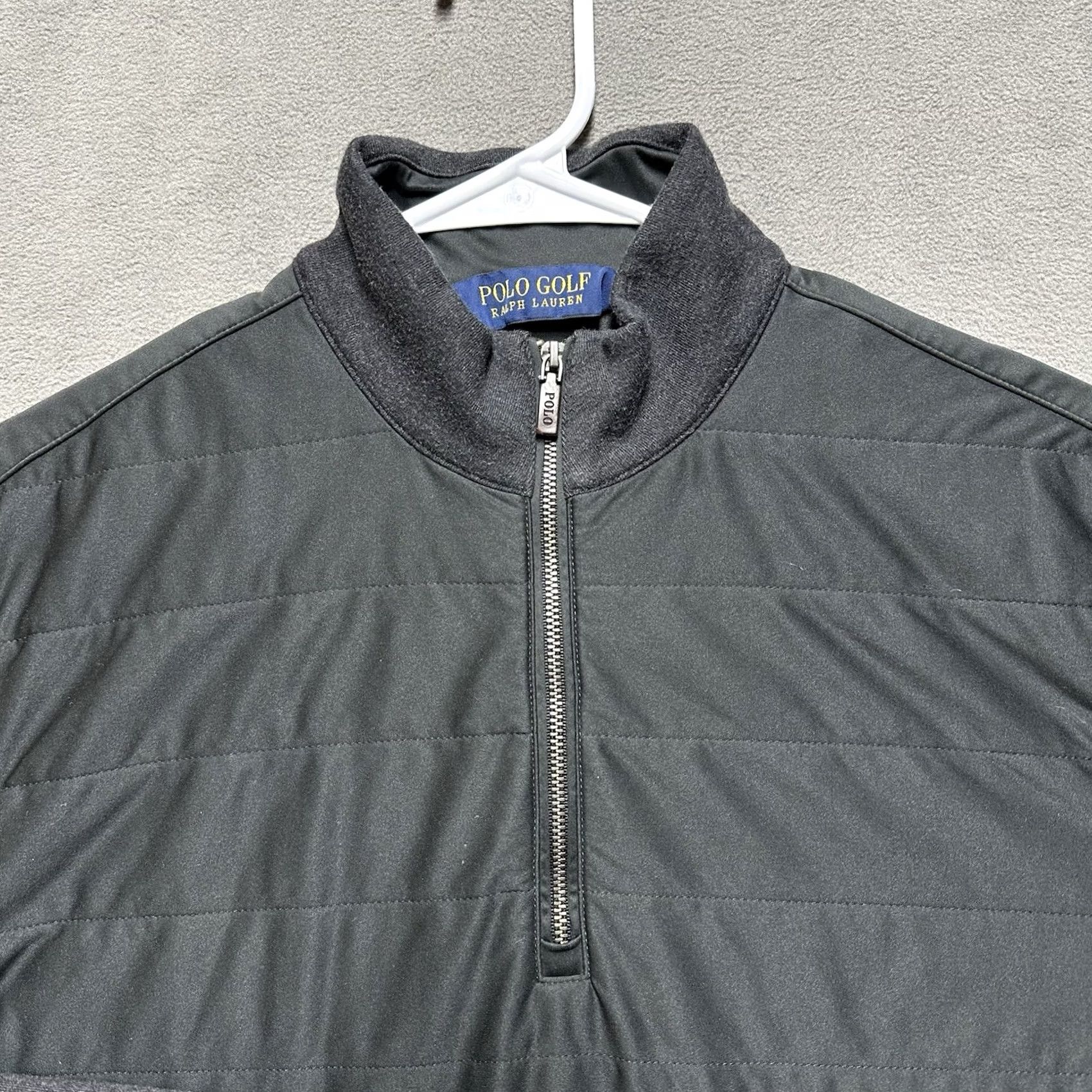 Polo Ralph Lauren Polo Ralph Lauren Sweater Men M Green Quilted 1/4 Zip Pullover Golf Size US M / EU 48-50 / 2 - 3 Thumbnail