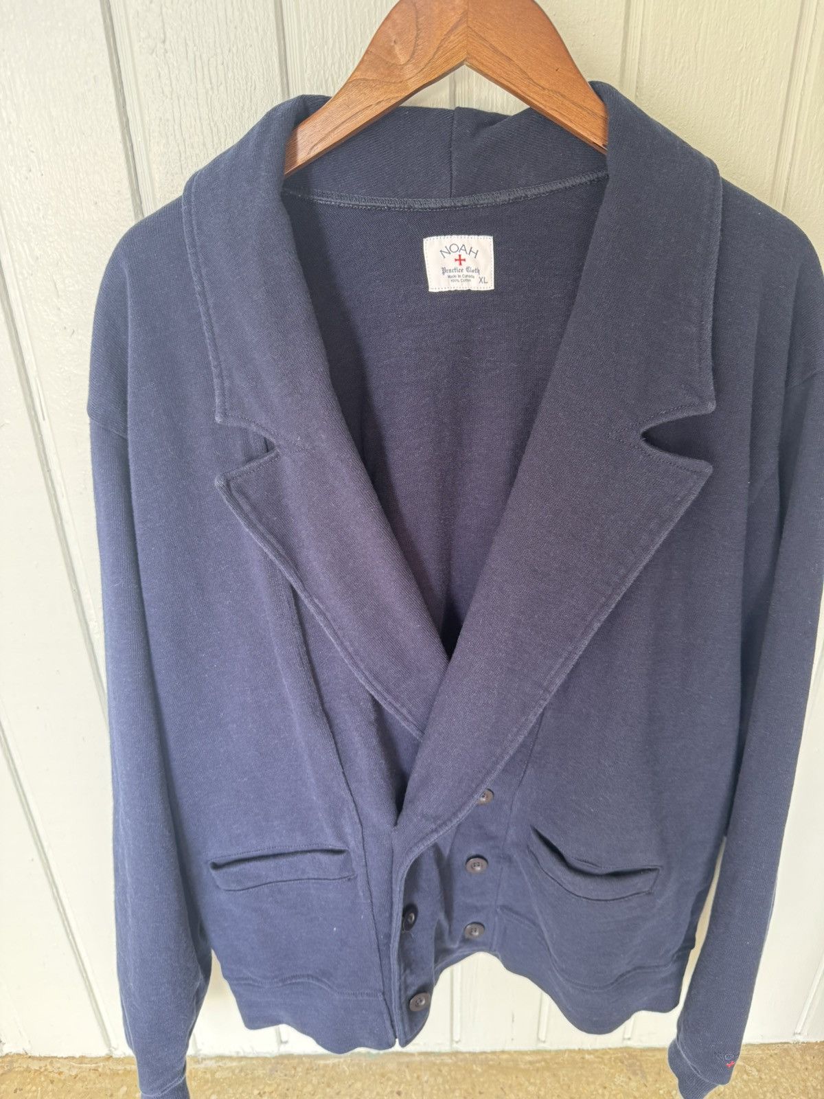Noah Double breasted rugby cardigan | Grailed