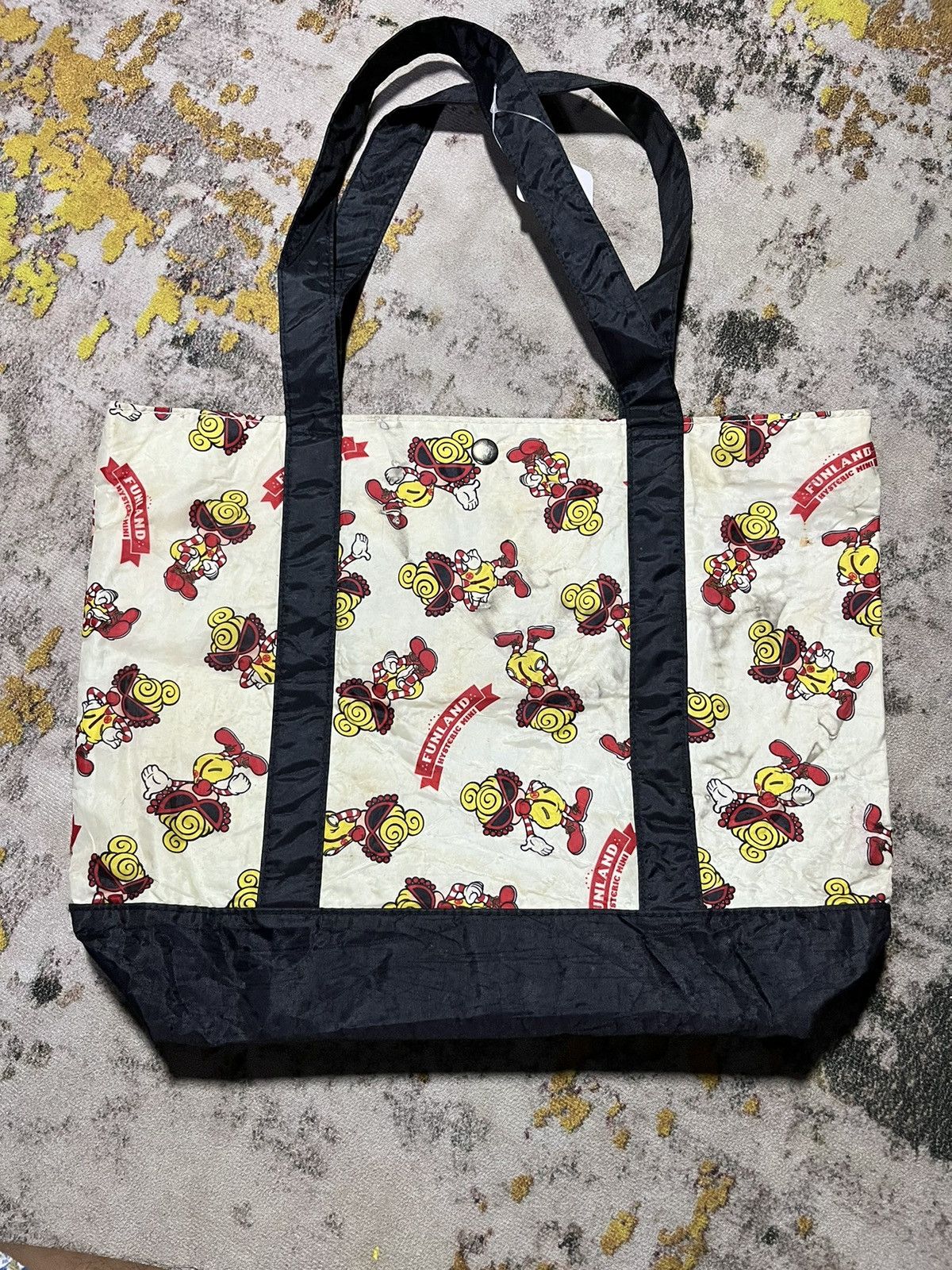 Hysteric Glamour × Japanese Brand Hysteric Glamour Funland Full Print Tote bag Japan 🇯🇵 Size ONE SIZE - 9 Thumbnail