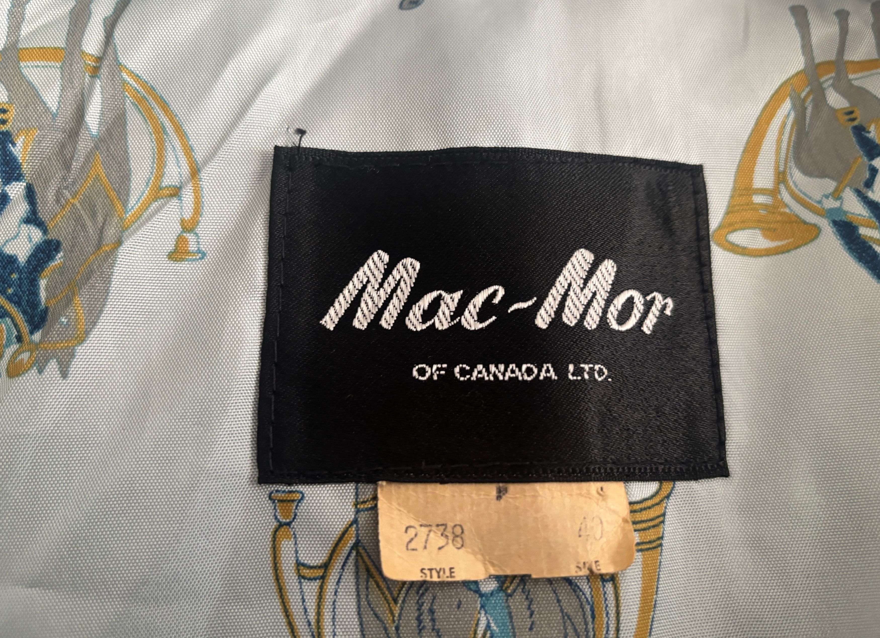 Vintage Mac-Mor Sky Blue Leisure Shirt Jacket/ Overshirt-40/ Medium Size US M / EU 48-50 / 2 - 11 Thumbnail