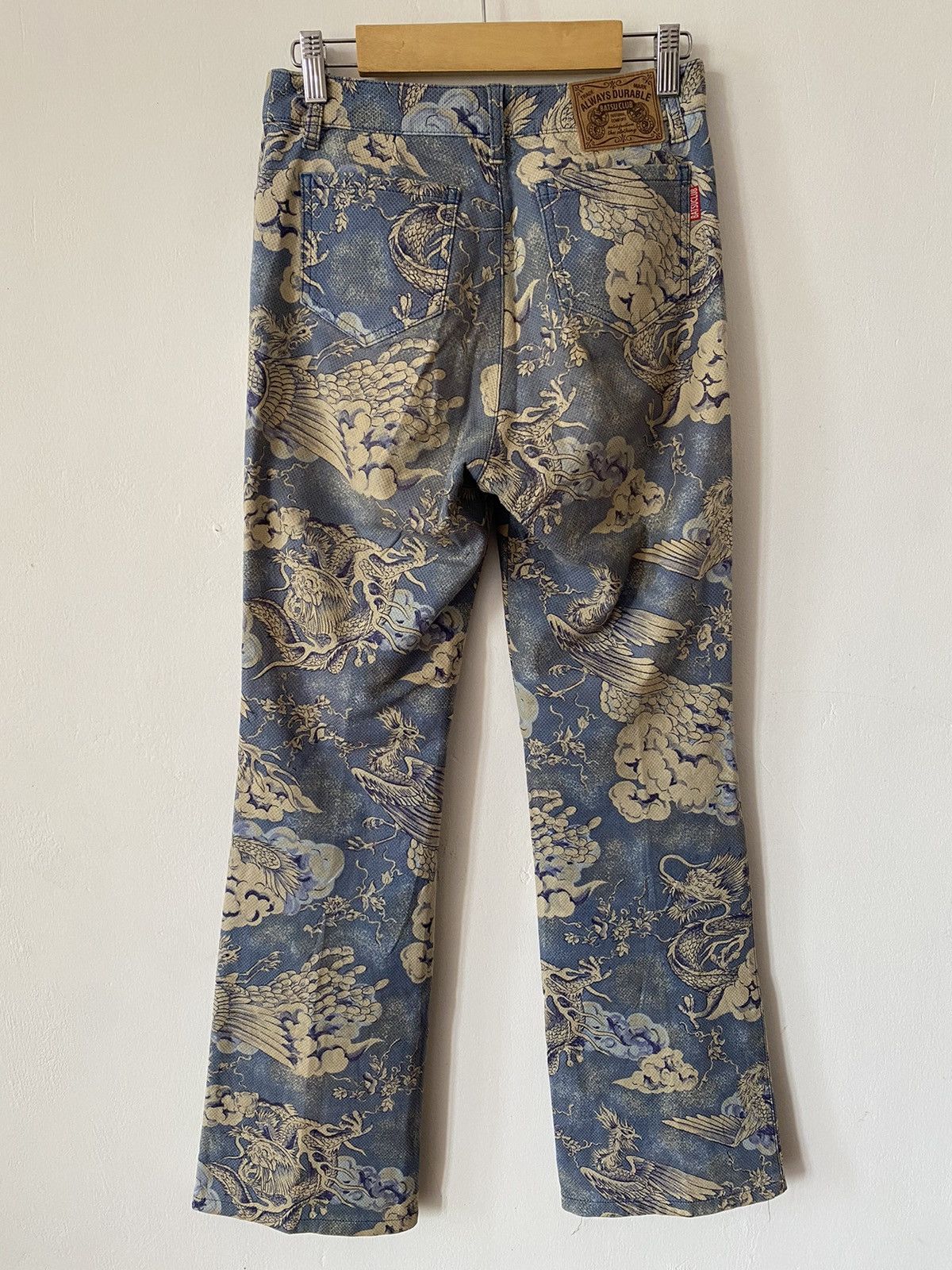 If Six Was Nine × Japanese Brand Japanese Batsu Club Sukajan Style Pants Size US 29 - 6 Thumbnail