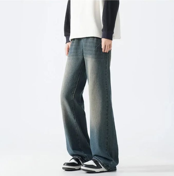 Jean Straight Leg Jeans Men's Loose Fit Size US 30 / EU 46 - 2 Thumbnail