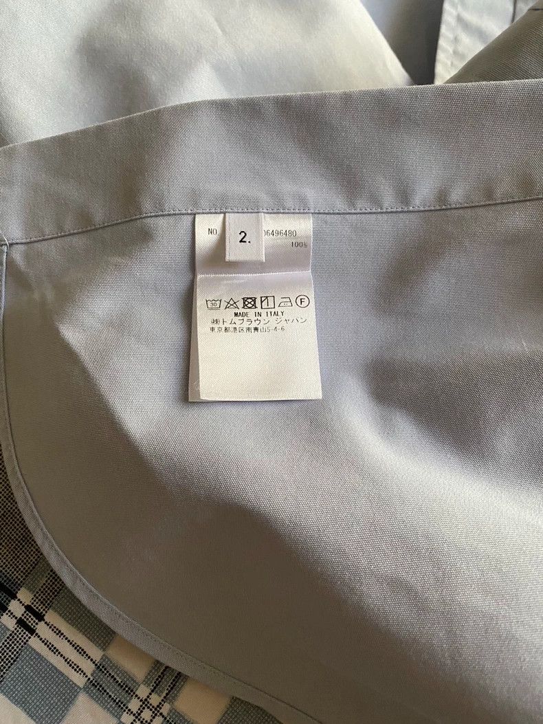 Thom Browne Thom browne Classic four-bar color weaving Oxford shirt 250 Size US M / EU 48-50 / 2 - 9 Thumbnail