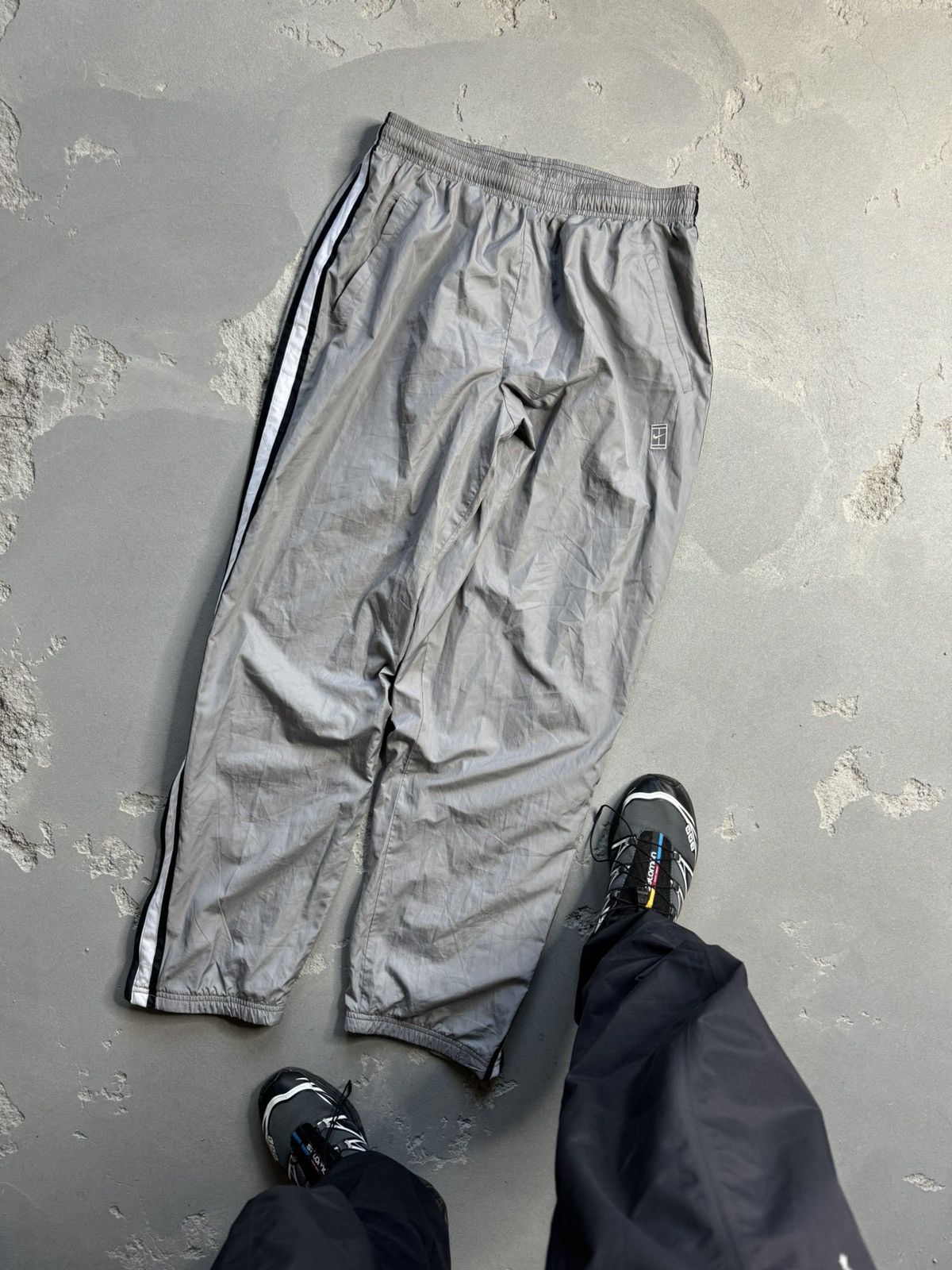 Nike × Vintage Vintage Y2K Nike Court Nylon Track Pants Size US 36 / EU 52 - 1 Thumbnail