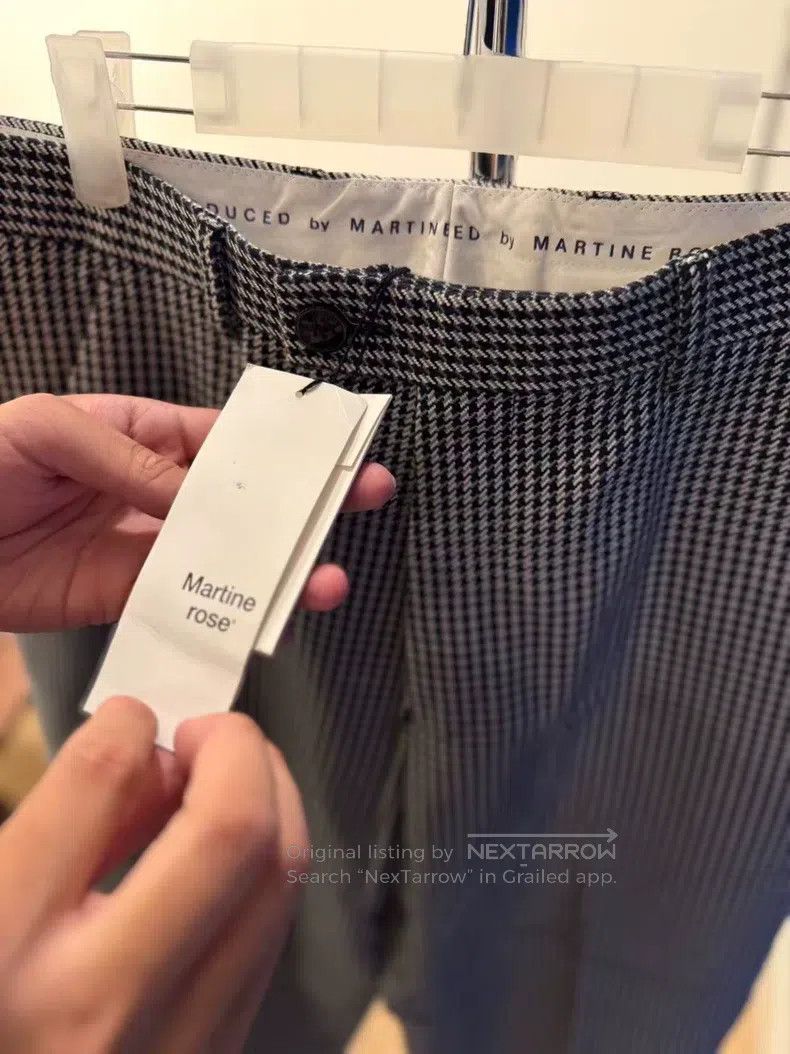 Martine Rose Martine Rose 21aw thousand-bird check trousers trousers Size US 32 / EU 48 - 3 Thumbnail