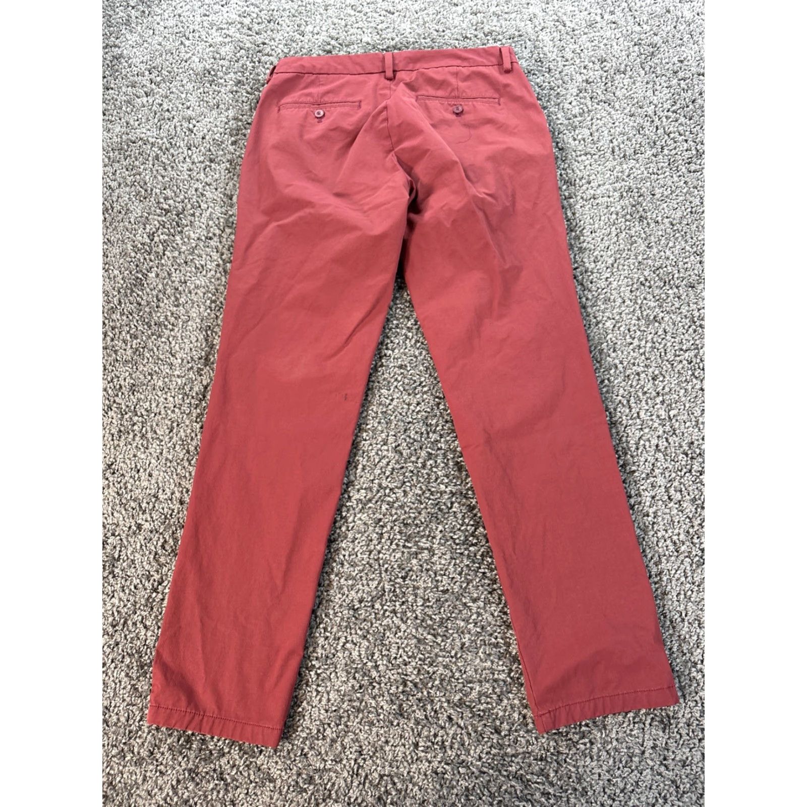 Vineyard Vines Vineyard Vines On the Go Pants Chino Golf Stretch Red 33x32 Mens Regular Size US 33 - 5 Thumbnail