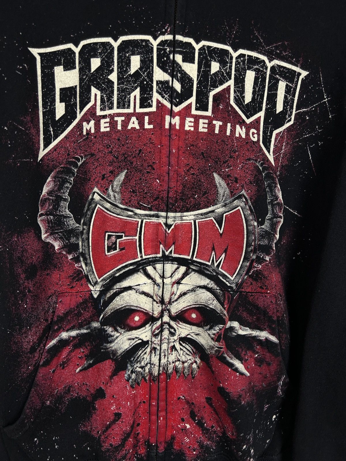 Band Tees Graspop Metal Meeting Crazy Lineup Zippered Hoodie S Size US S / EU 44-46 / 1 - 2 Thumbnail