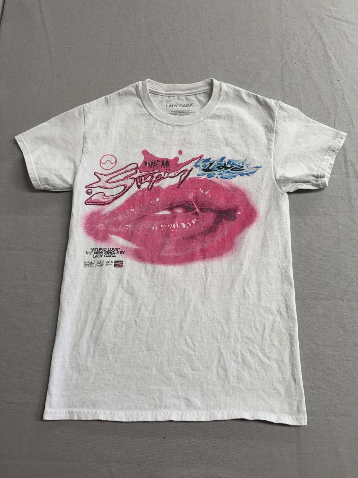 Other Lady Gaga Stupid Love Song T-shirt Promo Chromatica Album -S Size US S / EU 44-46 / 1 - 1 Thumbnail