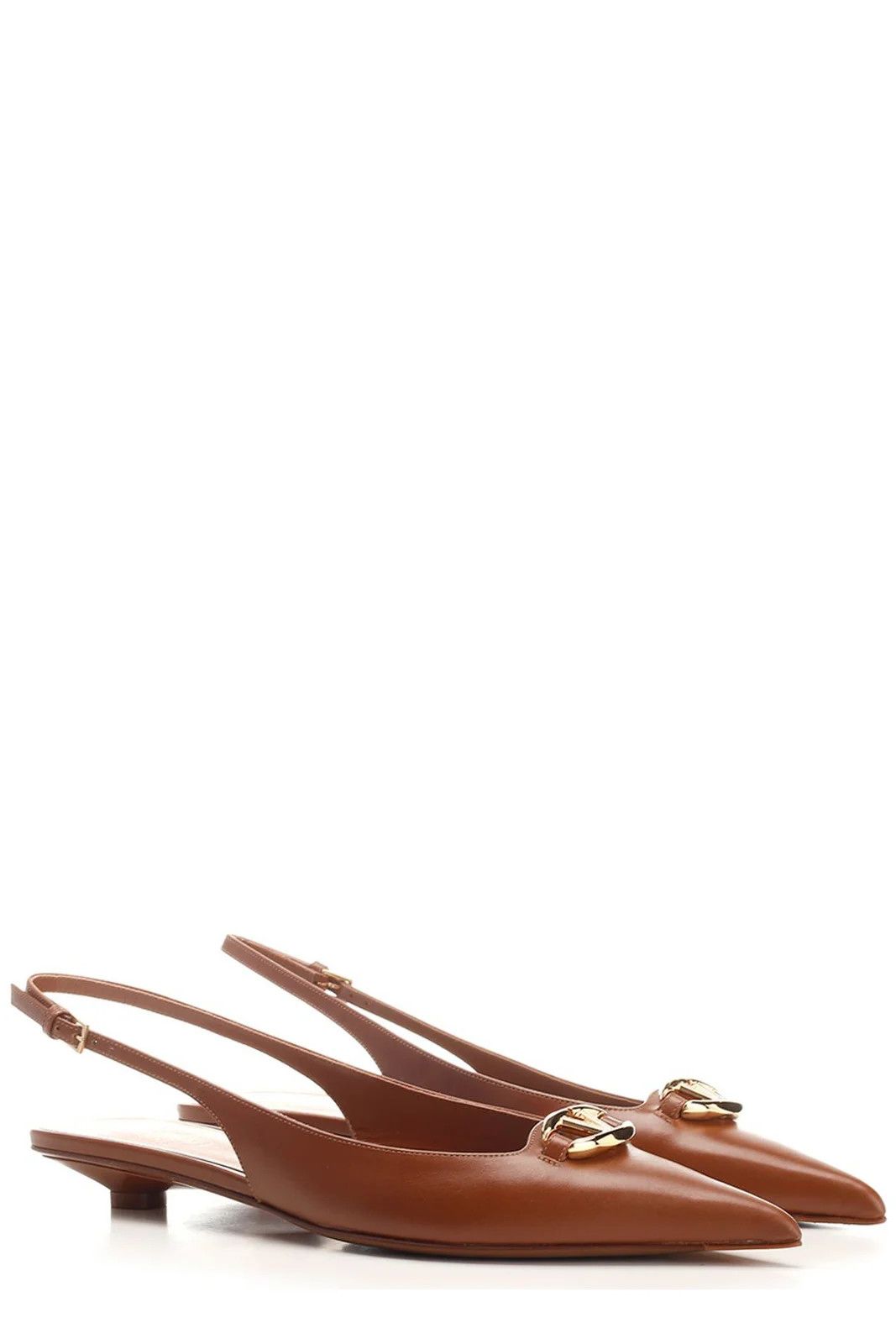 Valentino Valentino VLogo Signature Slingback Pumps Size US 10 / IT 40 - 1 Thumbnail