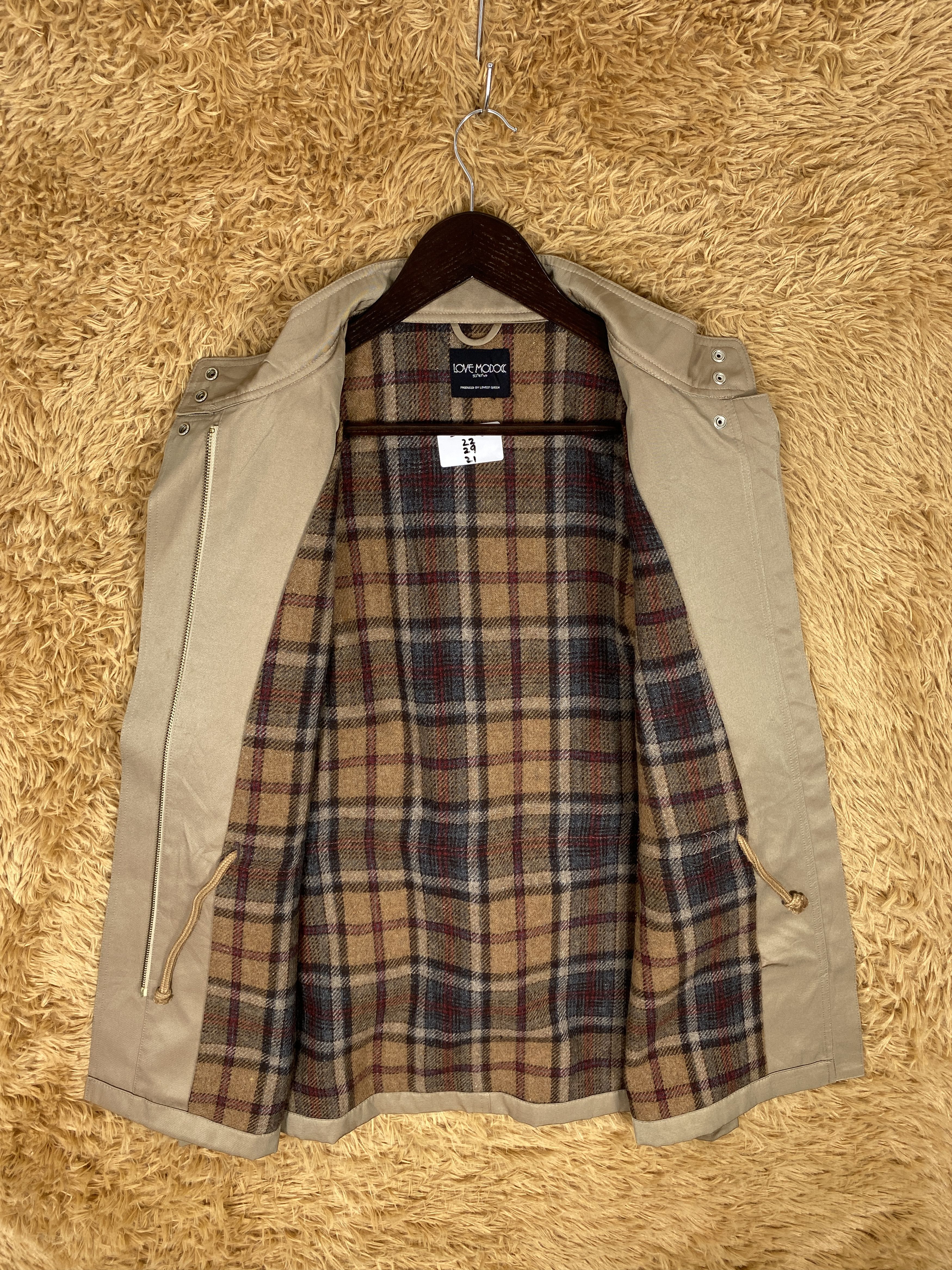 Japanese Brand Vintage Love Modoc Flannel Lining Jacket J2378 Size US S / EU 44-46 / 1 - 6 Thumbnail