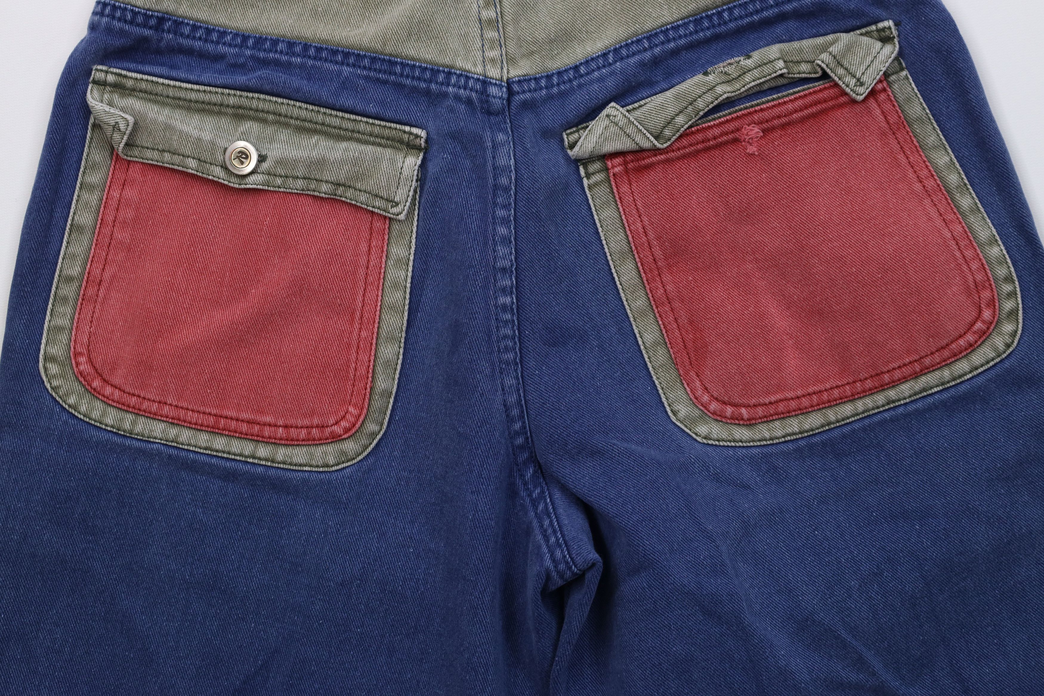Vintage Vintage 90s Streetwear Block Above Knee Denim Jean Shorts Size US 30 / EU 46 - 11 Thumbnail
