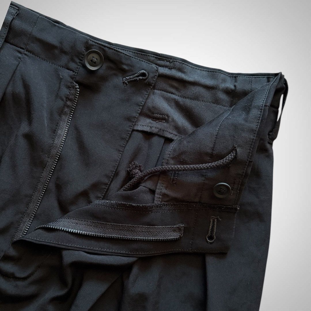 Yohji Yamamoto Yohji Yamamoto Pour Homme - G12 Tuck Wide Pleated Pants Size US 35 - 5 Thumbnail