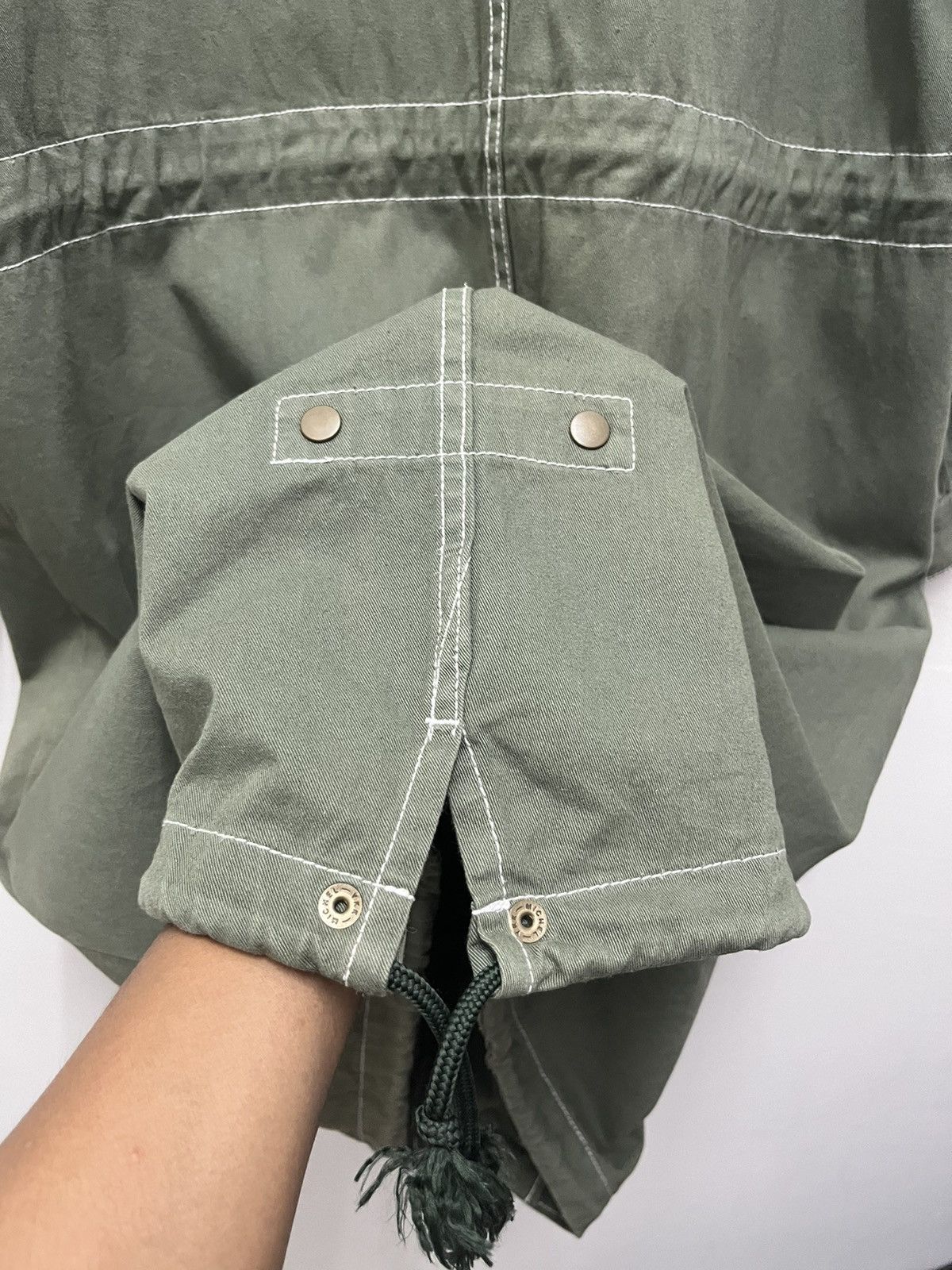Ne-Net Ne-Net Parka Fishtail Sunfaded Jacket Size M / US 6-8 / IT 42-44 - 6 Thumbnail