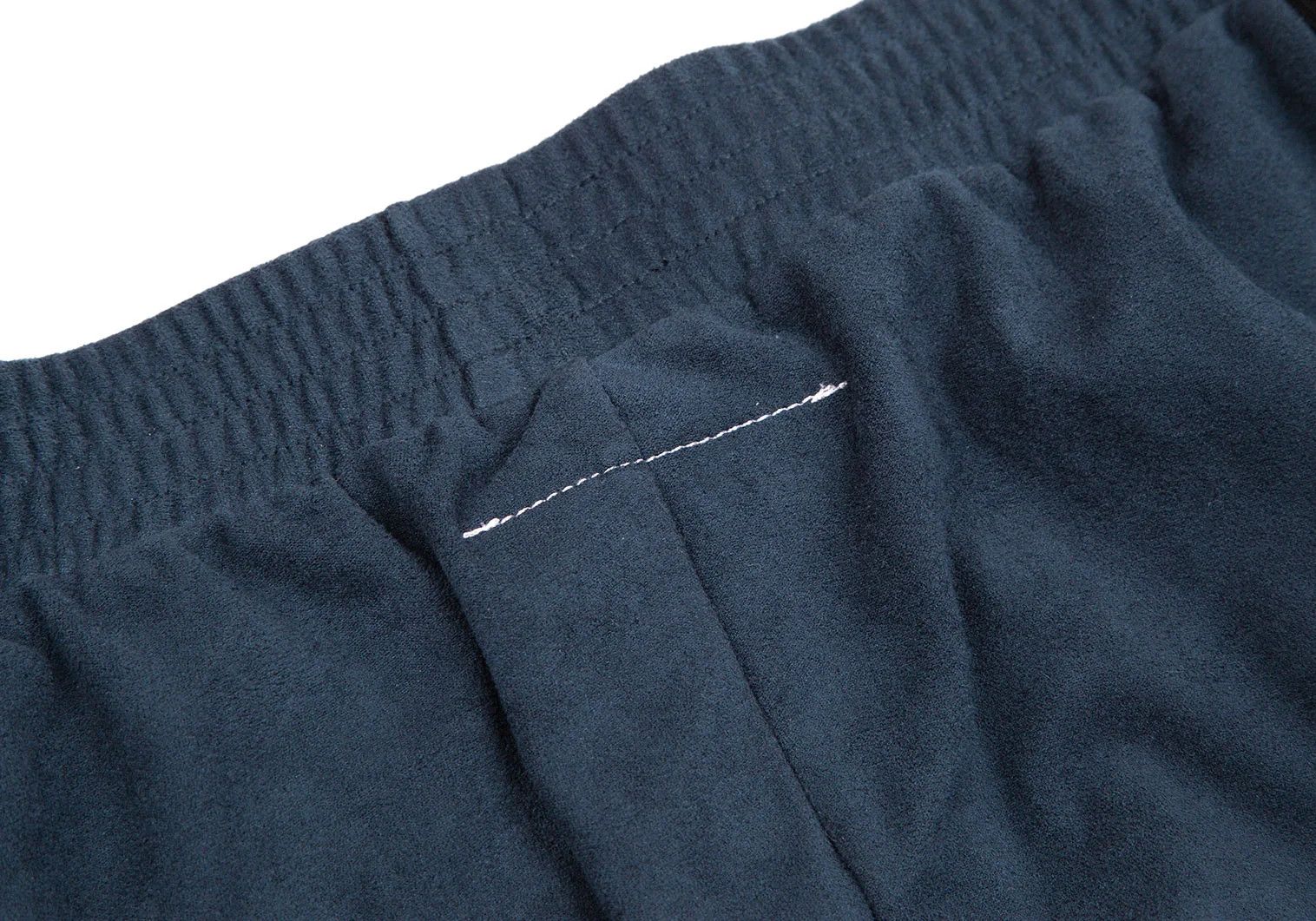 Maison Margiela Nylon Bicolor Ribbed Pants in Navy and Black, Size S Size US 30 / EU 46 - 11 Thumbnail