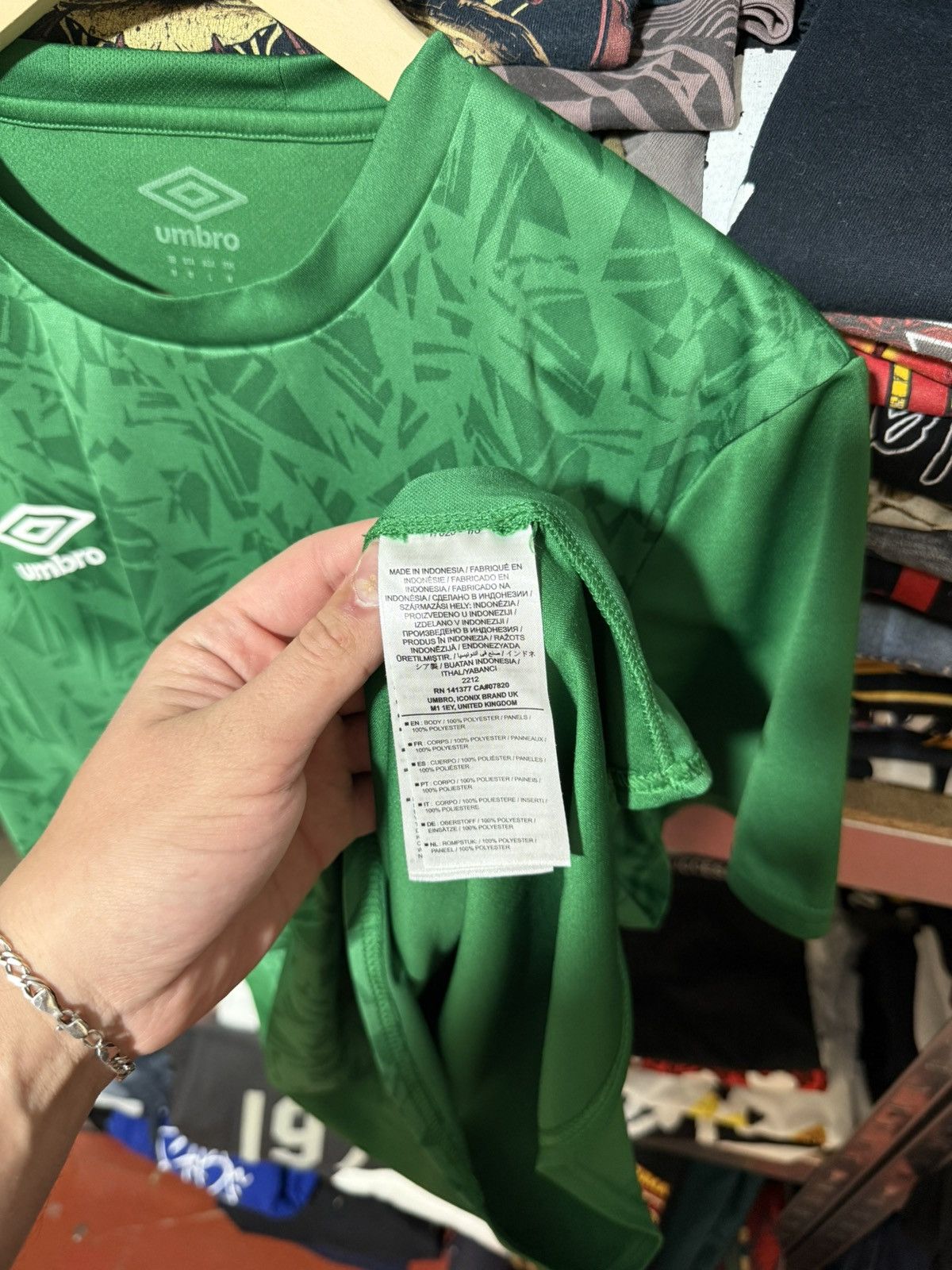 Umbro Umbro Ireland 2020 2021 Training Soccer Jersey Size US M / EU 48-50 / 2 - 6 Thumbnail