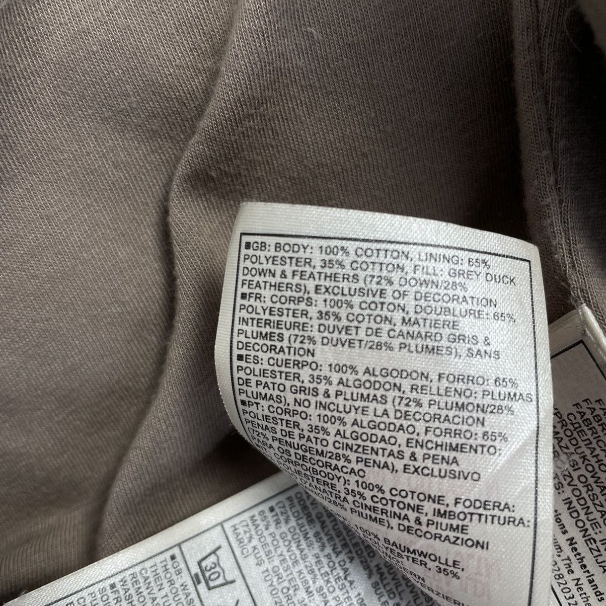 Nike × Vintage Vintage Nike Y2K Faux Fur Down Jacket Puffer Size M / US 6-8 / IT 42-44 - 15 Thumbnail
