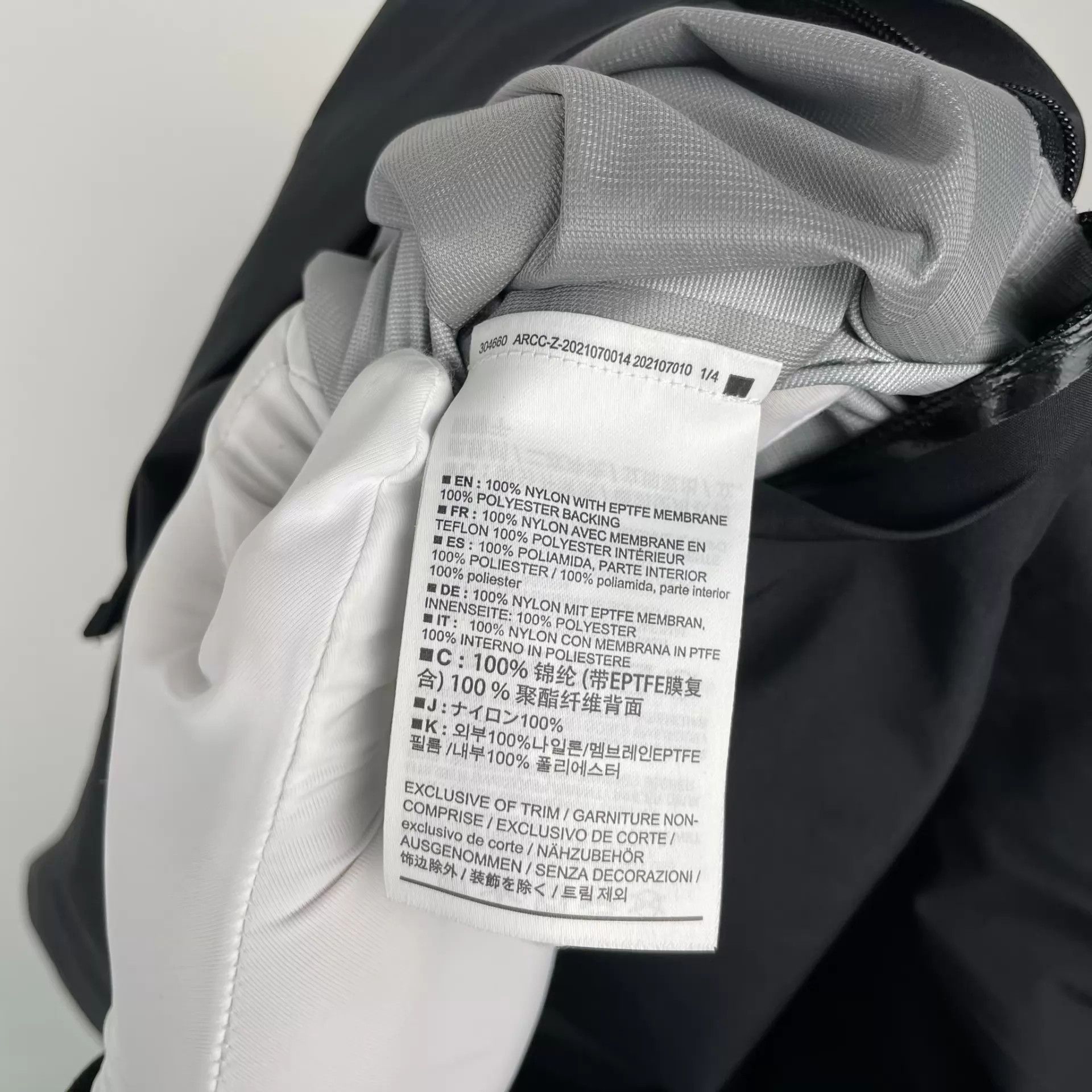 Arc'teryx Arc'teryx Hooded Shell Black L Size US L / EU 52-54 / 3 - 5 Thumbnail