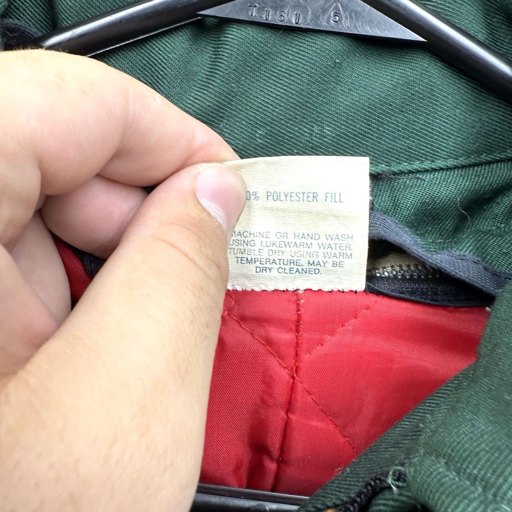 Vintage Vintage Unitog Coca-Cola Jacket Mens L Large Bomber Canvas Quilted Lined 90s Green Wool? Size US L / EU 52-54 / 3 - 4 Thumbnail