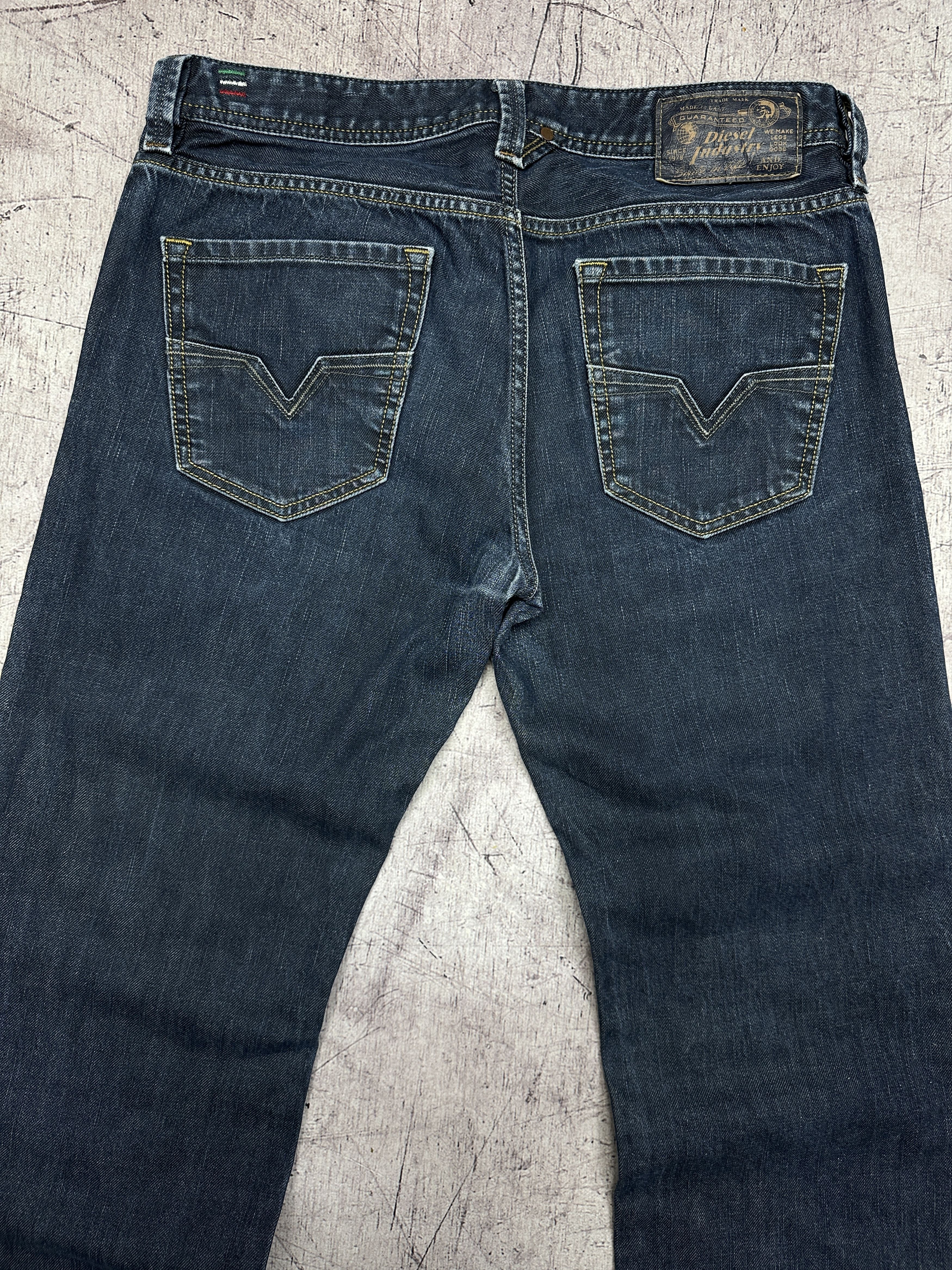 Diesel Diesel Larkee Vintage Mens Denim Pants Jeans Size US 32 / EU 48 - 8 Thumbnail