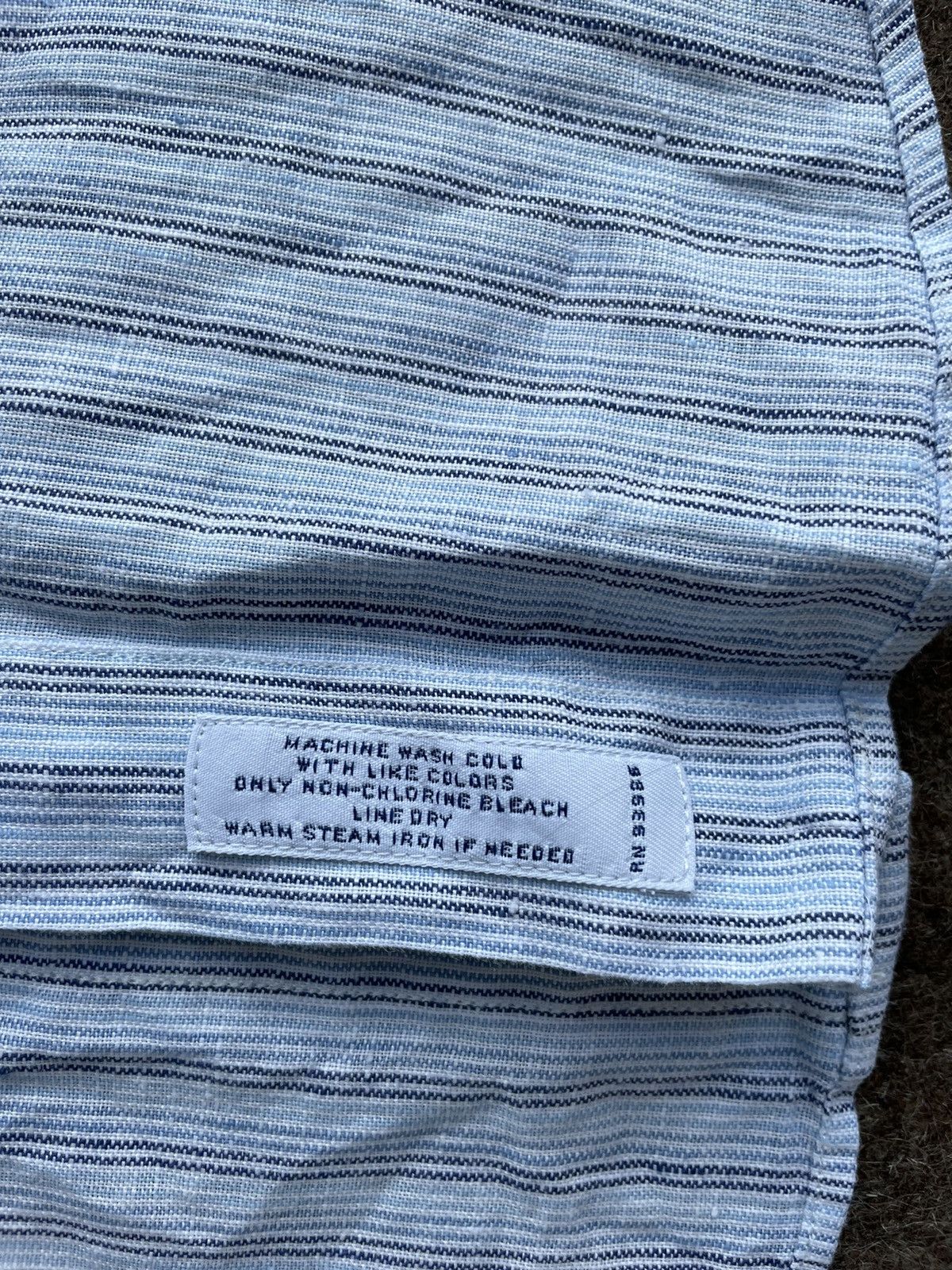 Brooks Brothers Brooks Brothers Linen Shirt Size US L / EU 52-54 / 3 - 10 Thumbnail