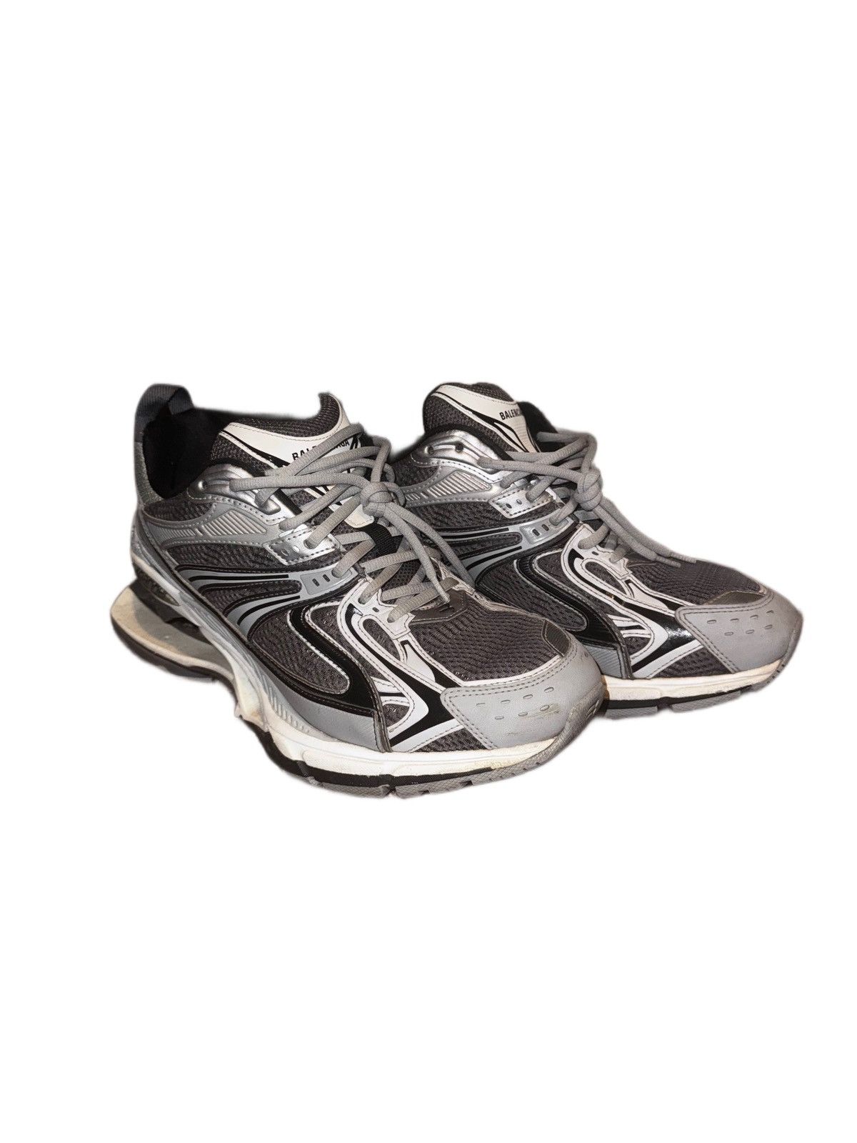 image of Balenciaga X-Pander Shoes in Grey, Men's (Size 9)