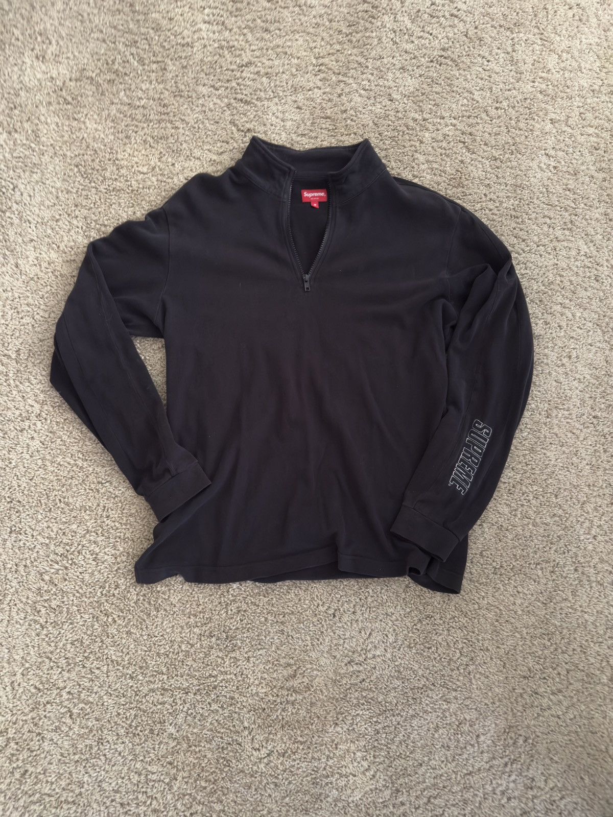 Supreme Supreme quarterzip Size US M / EU 48-50 / 2 - 1 Thumbnail