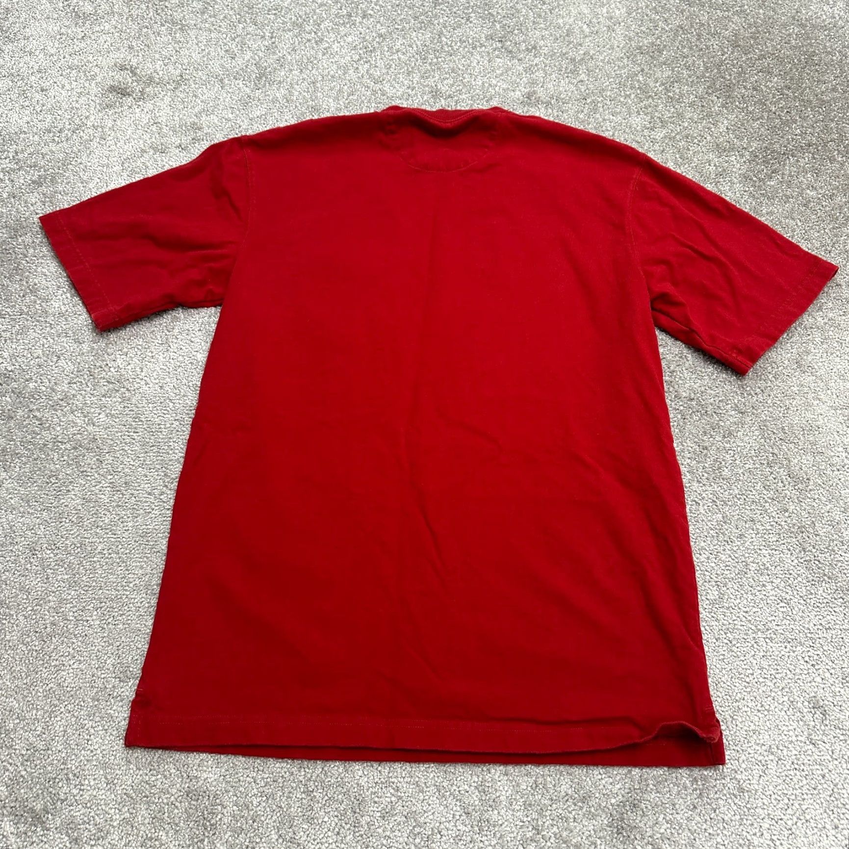 Vintage Duluth Cotton Crew Neck T-Shirt Mens Small Red Short Sleeve Pocket Tee Outdoor Classic Size US S / EU 44-46 / 1 - 2 Thumbnail