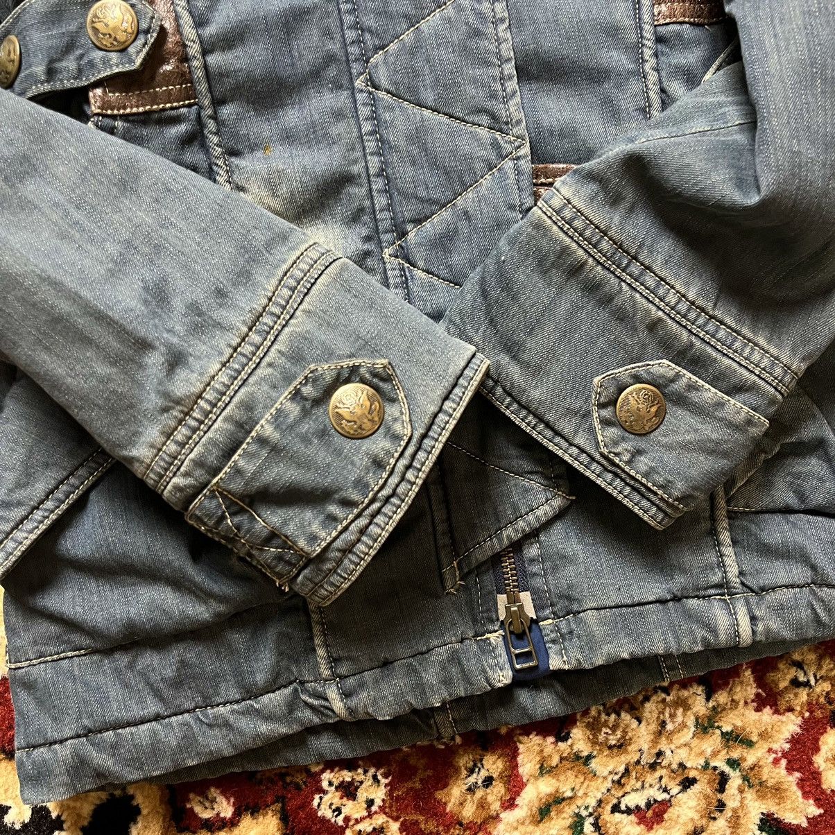 14th Addiction × If Six Was Nine × KMRii GARULA SEDITIONARIES BONDAGE JEAN JACKET Size US M / EU 48-50 / 2 - 12 Thumbnail