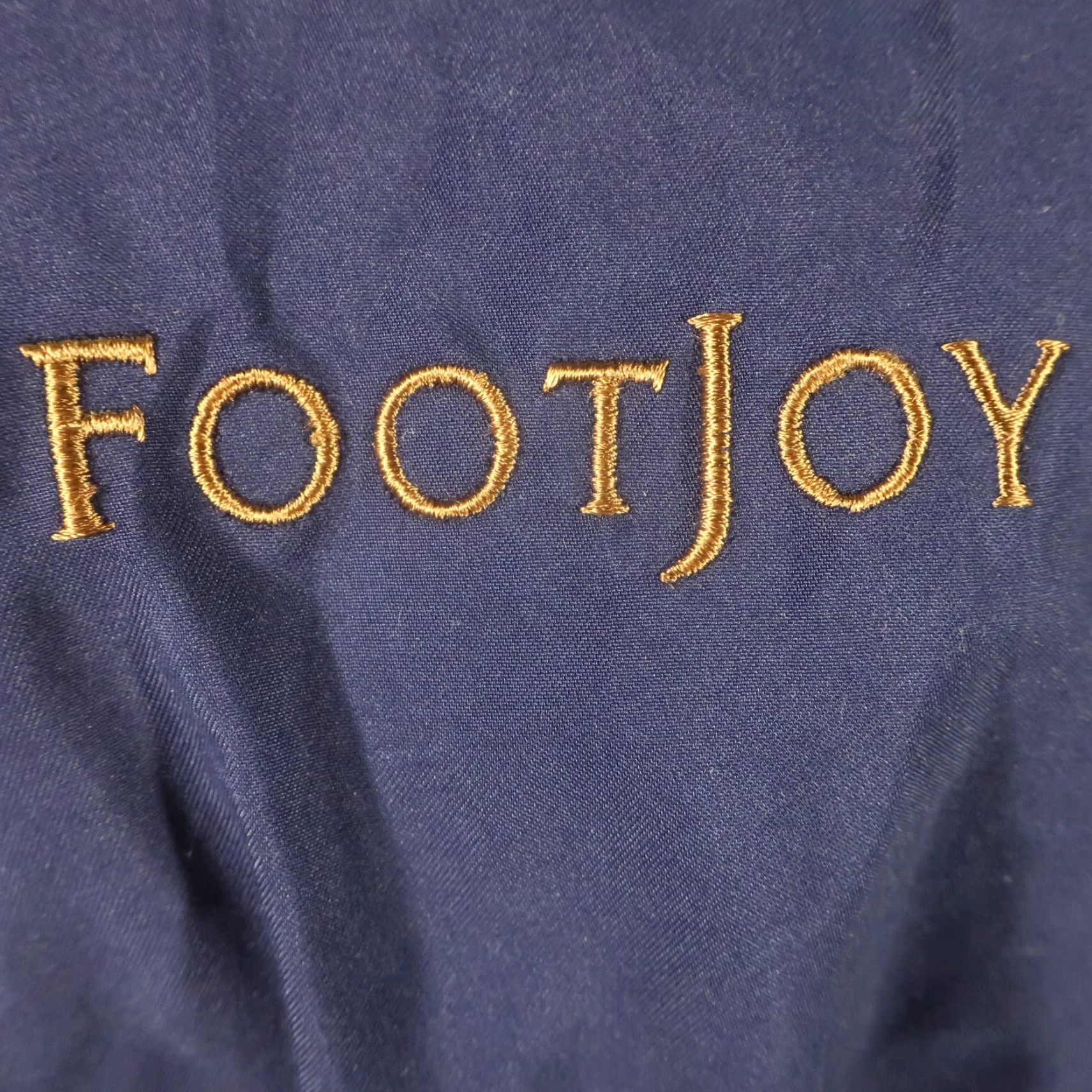Footjoy VINTAGE? No. Footjoy FJ Windbreaker Mens XL Navy Long Sleeve Pullover Embroidered Logo Jacket? Size US XL / EU 56 / 4 - 4 Thumbnail