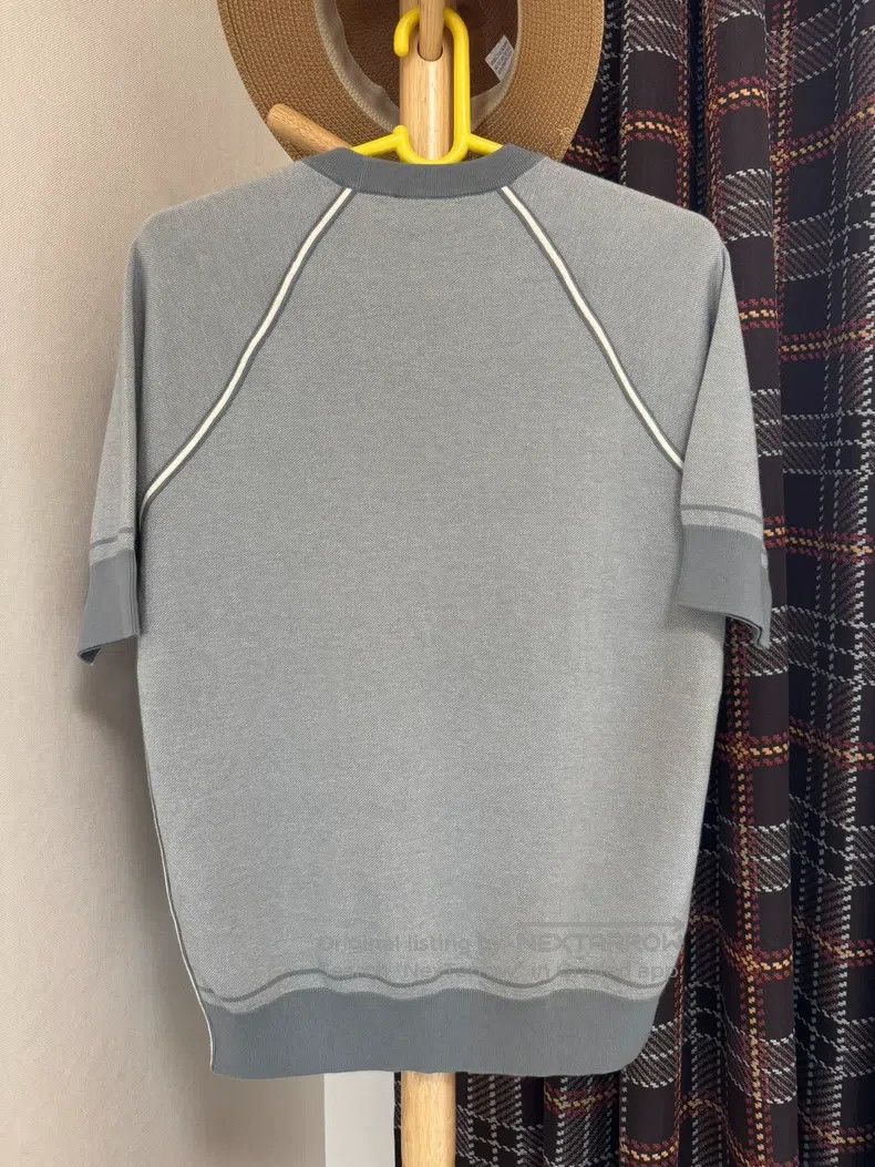 Hermes Hermes Cashmere short-sleeve raglan sleeve 60% Cashmere+40 Size US L / EU 52-54 / 3 - 2 Thumbnail
