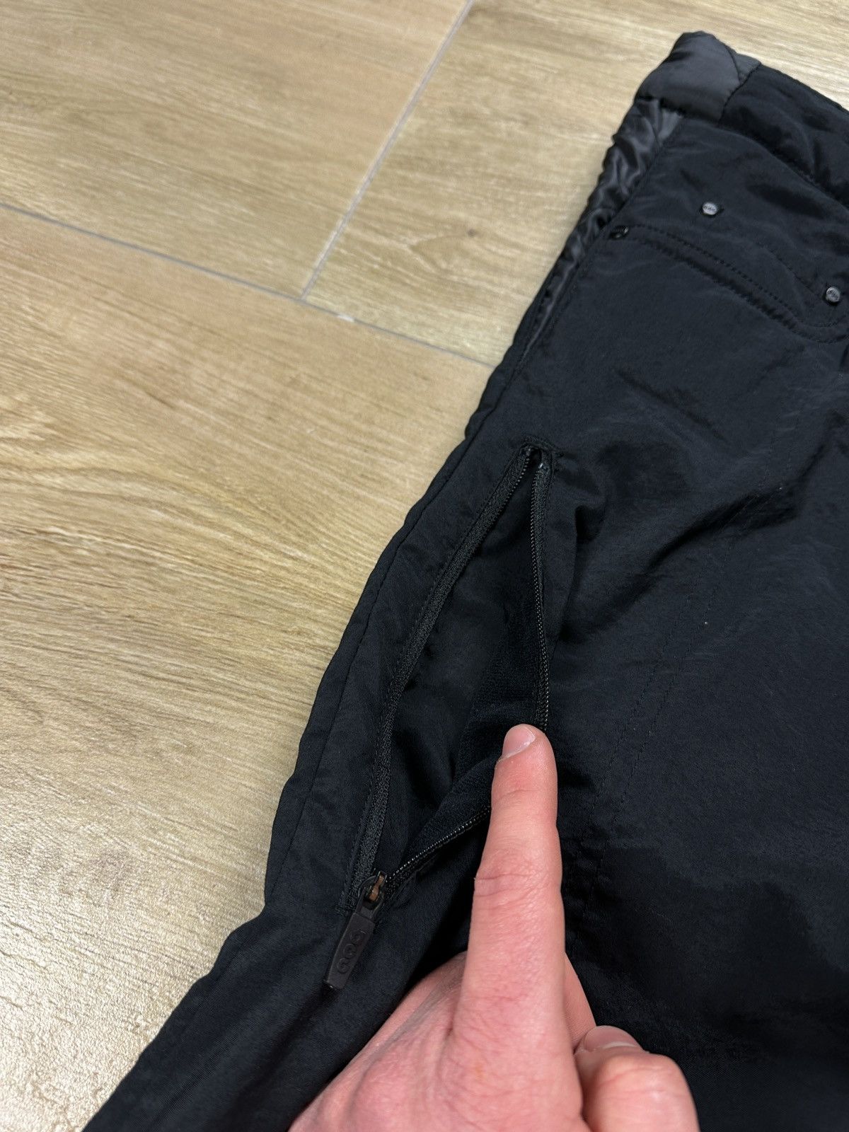 Nike × Nike ACG × Vintage Vintage Nike ACG Winter Fleece Black Pants Size 27" / US 4 / IT 40 - 4 Thumbnail