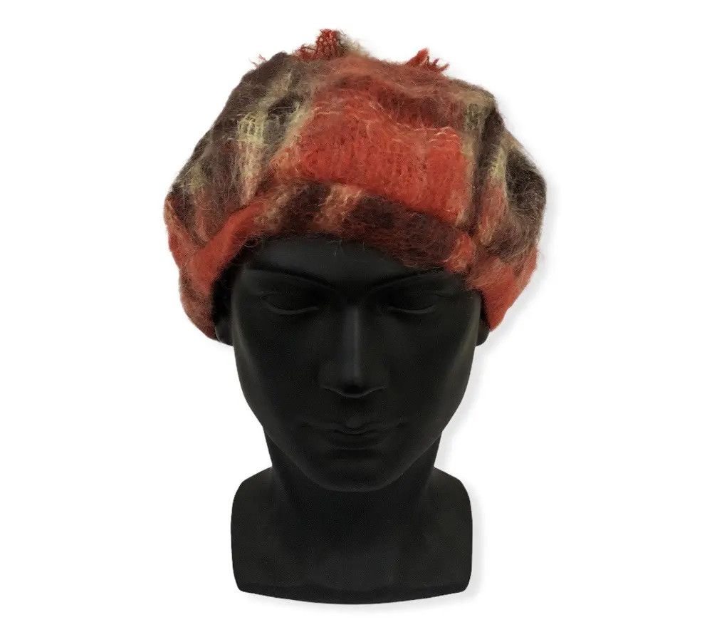 Designer × Vintage Vintage Mohair Multicolour Hat Size ONE SIZE - 1 Thumbnail