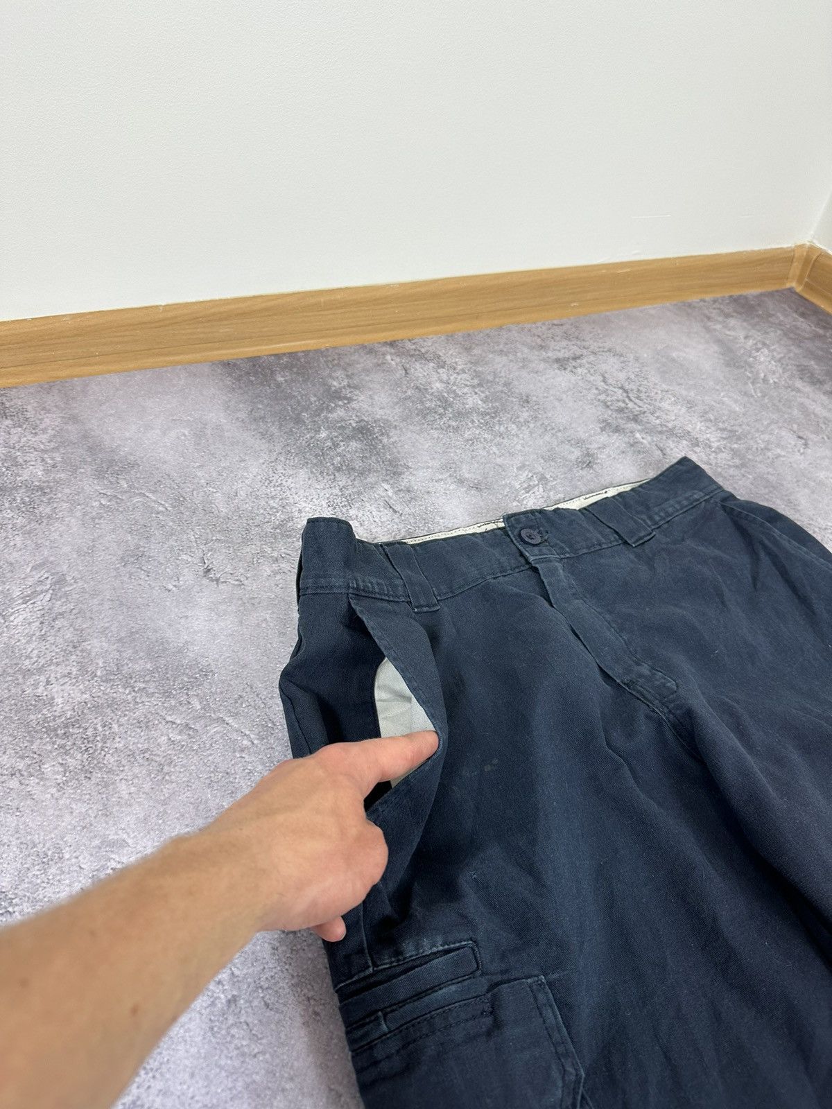 Dickies Vintage Dickies Faded Opium Cargo USA Baggy Work Pants Jeans Size US 34 / EU 50 - 13 Thumbnail